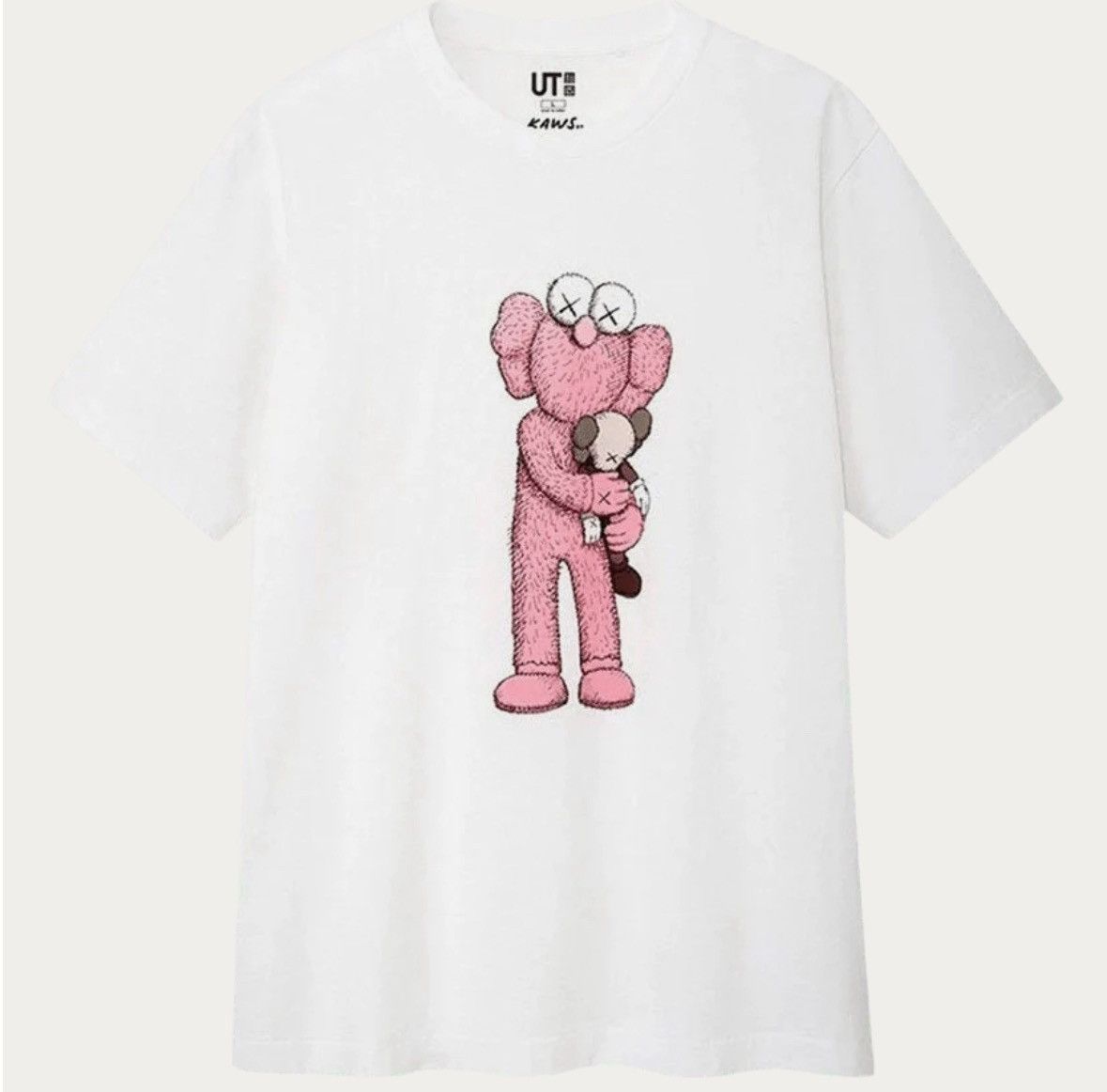 Uniqlo KAWS x Uniqlo Pink BFF Tee - XXS Size US XXS / EU 40 - 1 Thumbnail