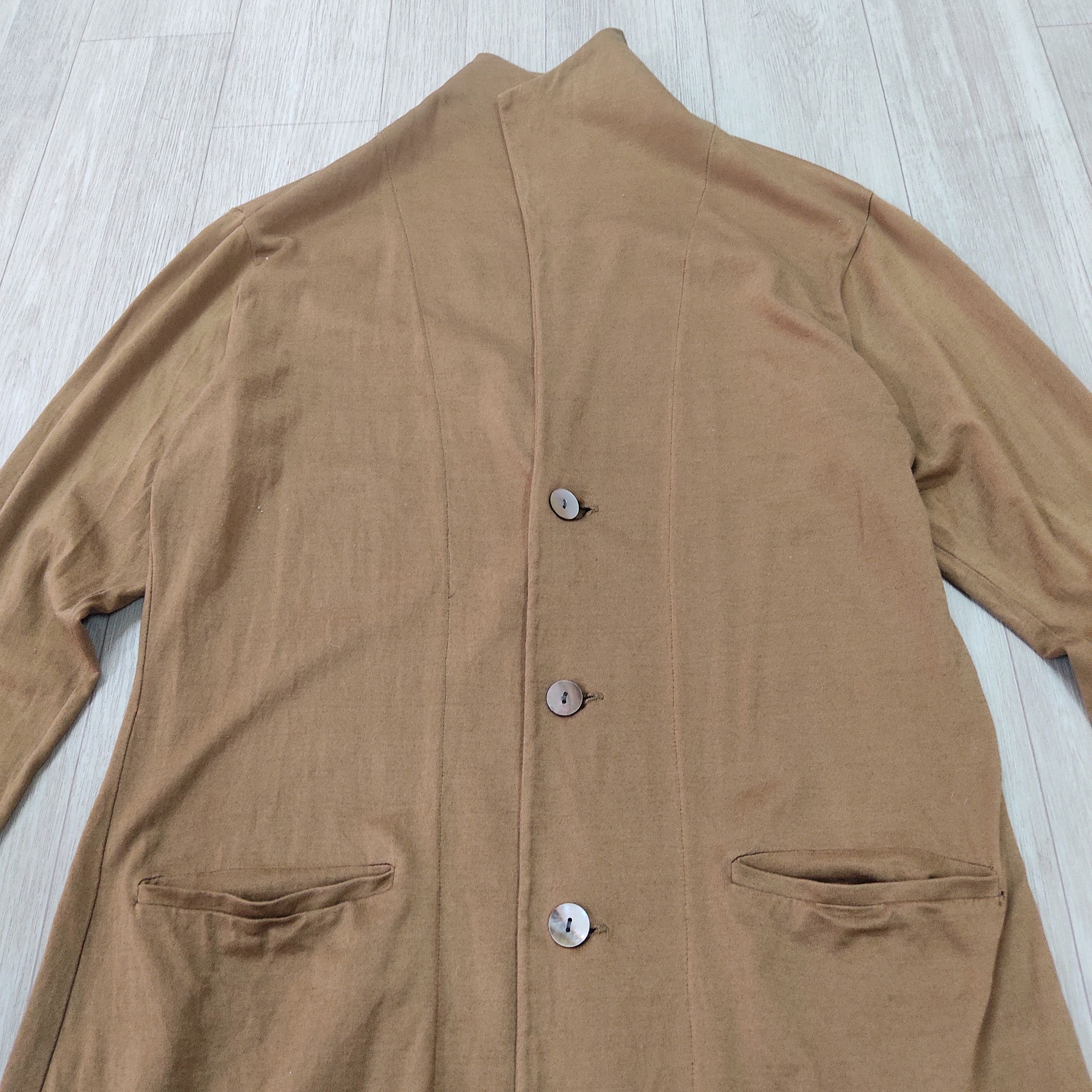 Yohji Yamamoto Y's For Living Button Up Light Cotton Cardigan Size S / US 4 / IT 40 - 6 Thumbnail