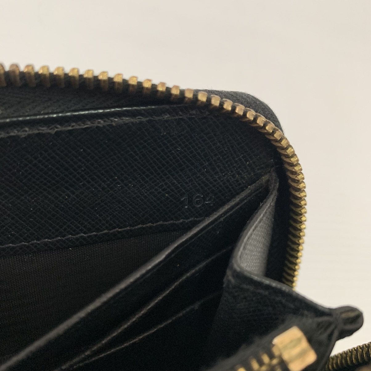 Prada Prada Black Leather Wallet Size ONE SIZE - 12 Thumbnail