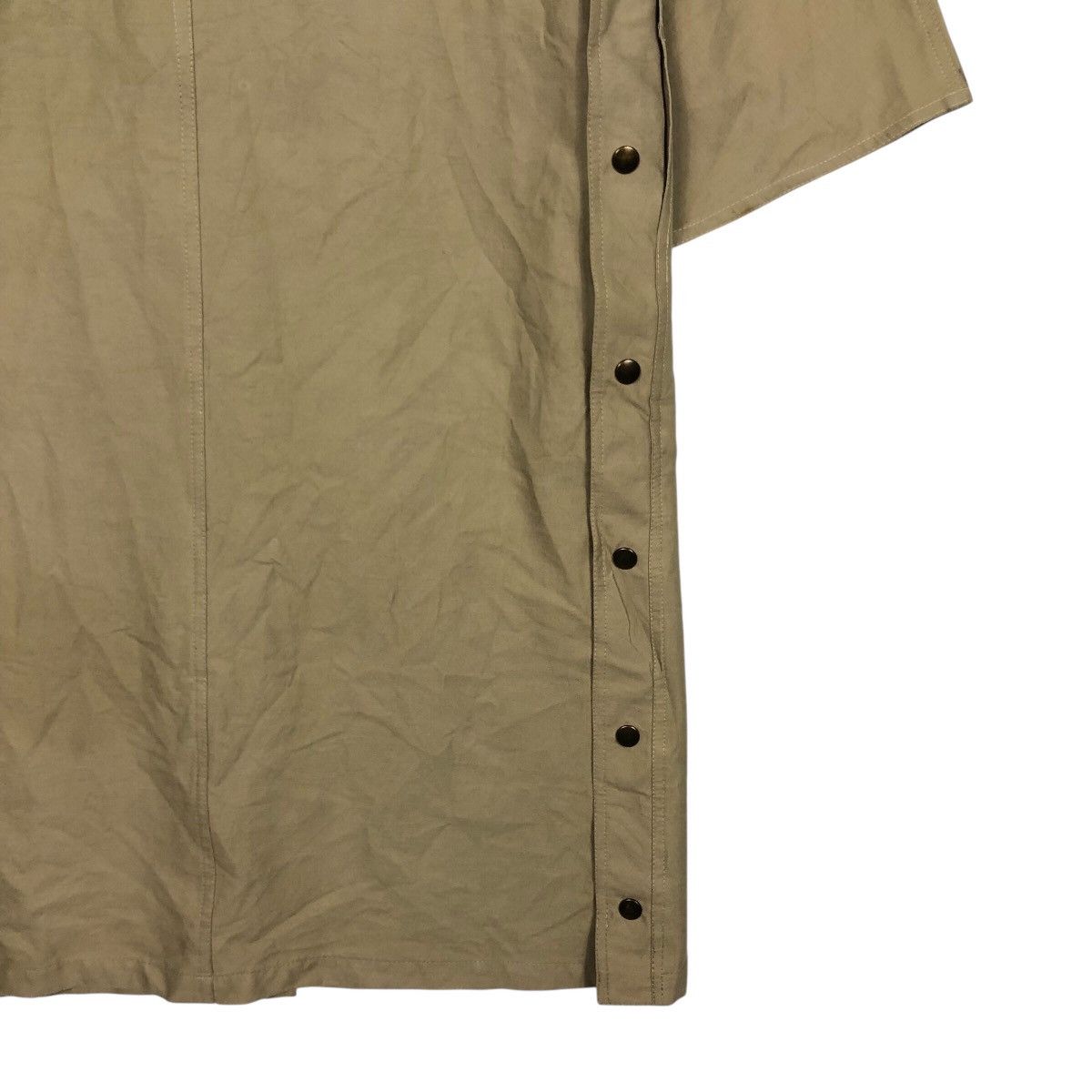 Geoffrey B. Small 📌Rich Brown Vintage Long Jacket Geoffrey Beene Size US M / EU 48-50 / 2 - 12 Thumbnail
