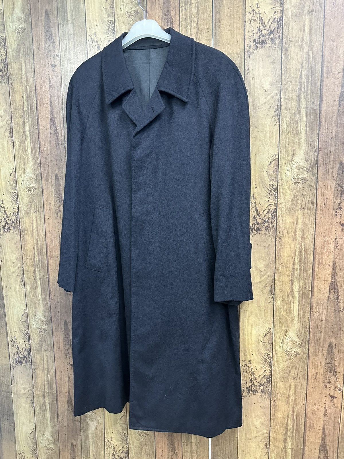 Vintage Nina Ricci Monsieur Wool Trench Coat Z35 Size US M / EU 48-50 / 2 - 2 Thumbnail