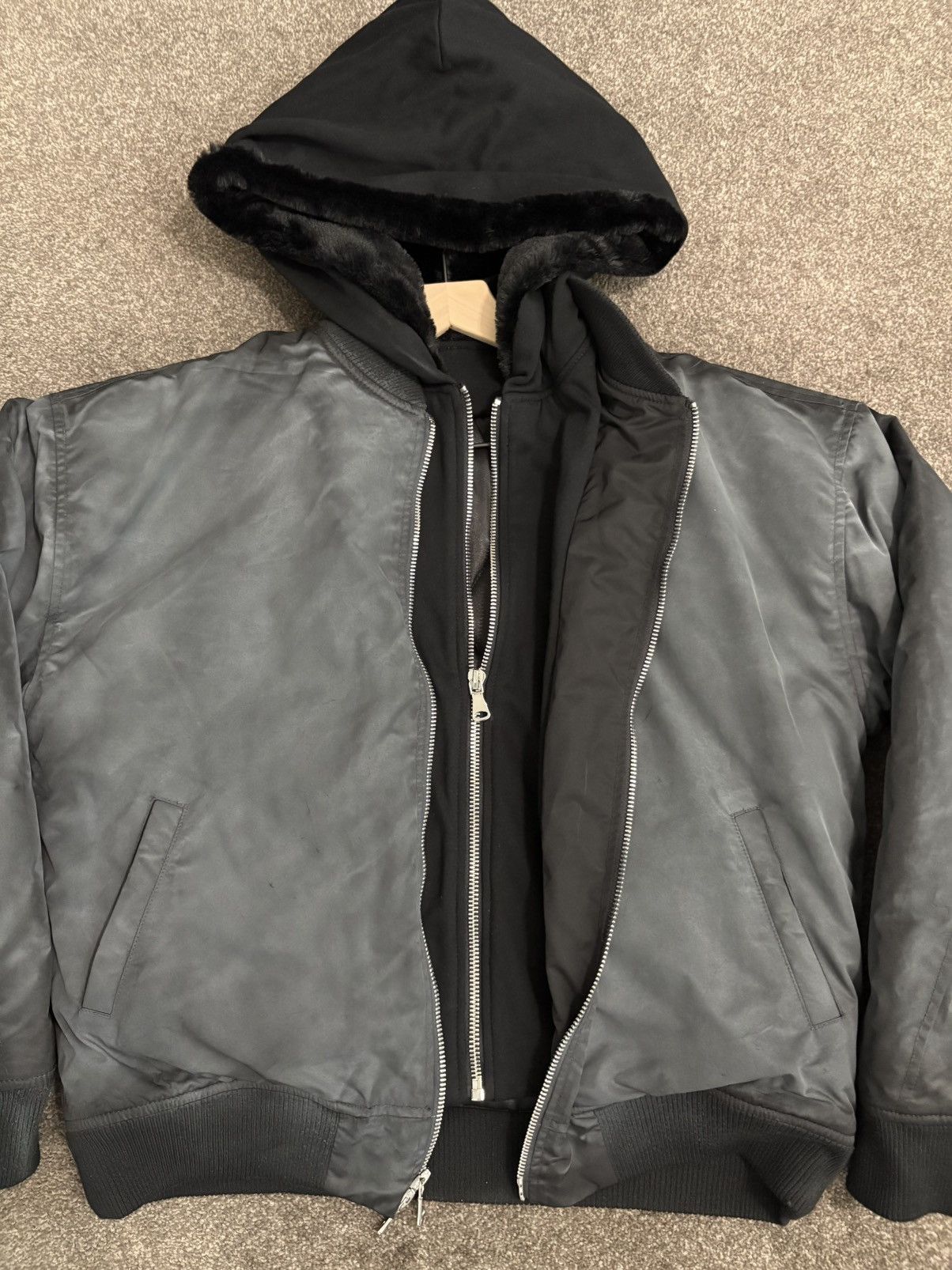 Alchemist Alchemist Styx Fur Hooded Bomber Jacket Size US L / EU 52-54 / 3 - 2 Thumbnail