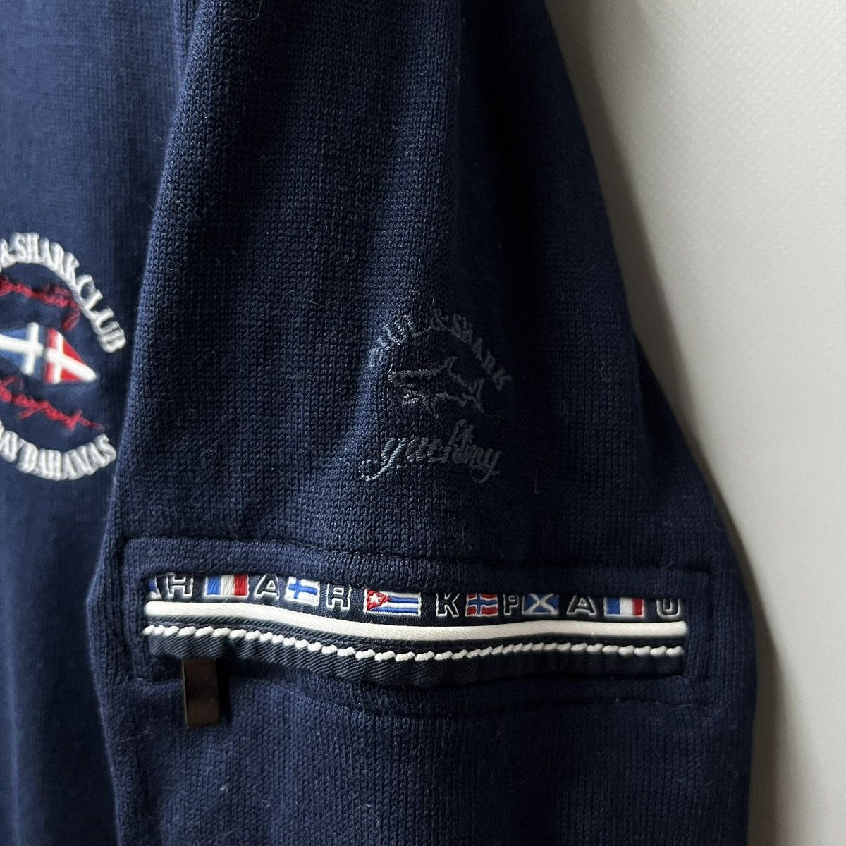 Paul & Shark Paul & Shark Vintage Sweater Zip “Red Bay Bahamas” yachting Size US XL / EU 56 / 4 - 10 Thumbnail