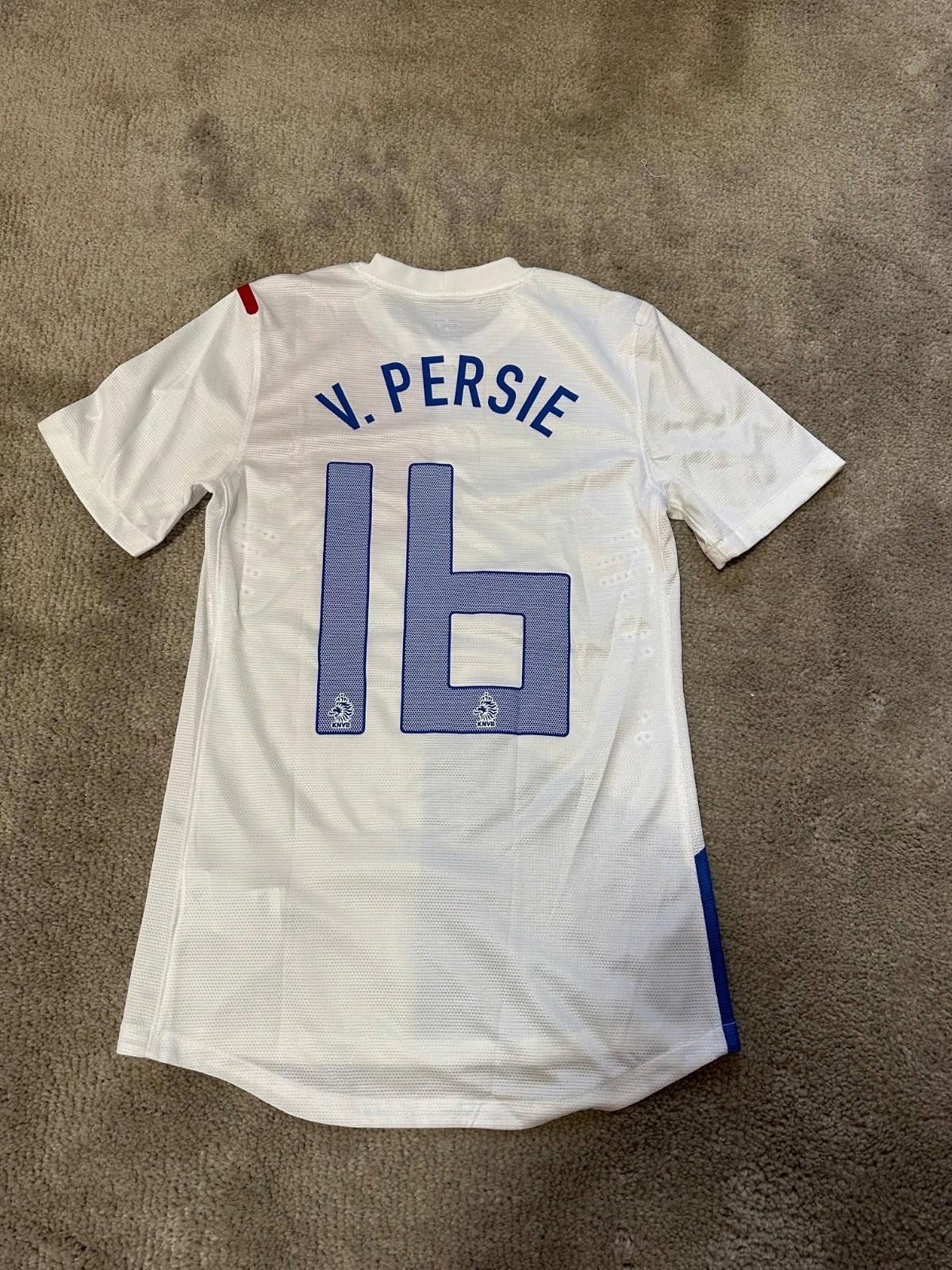 Nike NETHERLANDS 2013/14 VAN PERSIE FOOTBALL SHIRT SOCCER JERSEY Size US S / EU 44-46 / 1 - 7 Thumbnail