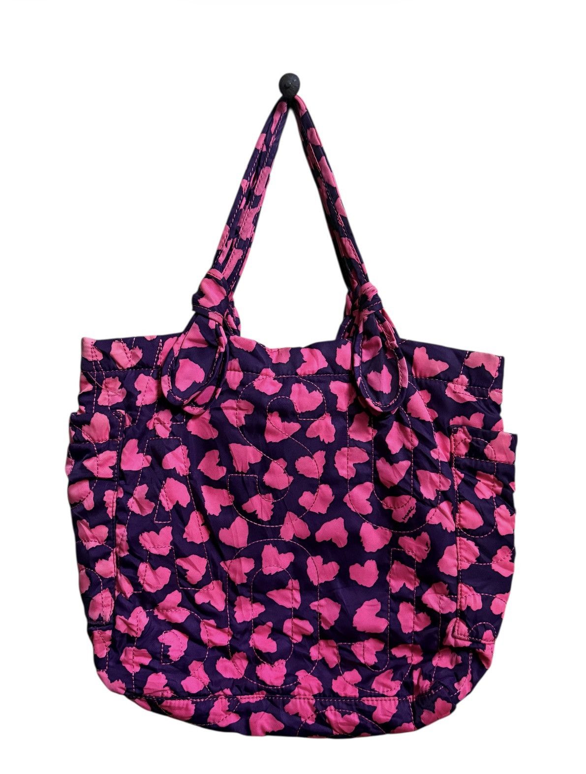 Marc by Marc Jacobs MARC JACOBS Totes Bag Nylon Heart-Prints Size ONE SIZE - 4 Thumbnail