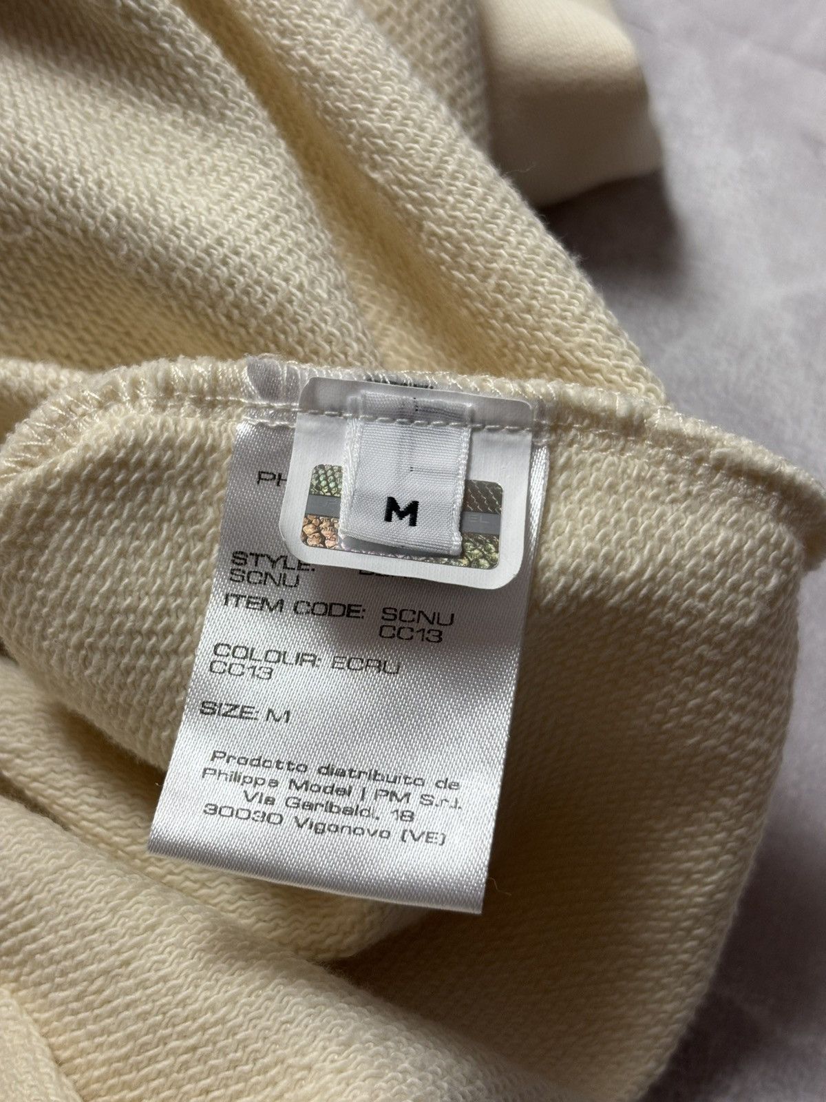 Designer × Philippe Model Philippe Model Paris Sweatshirt Butter Beige Mens Size M Size US M / EU 48-50 / 2 - 9 Thumbnail