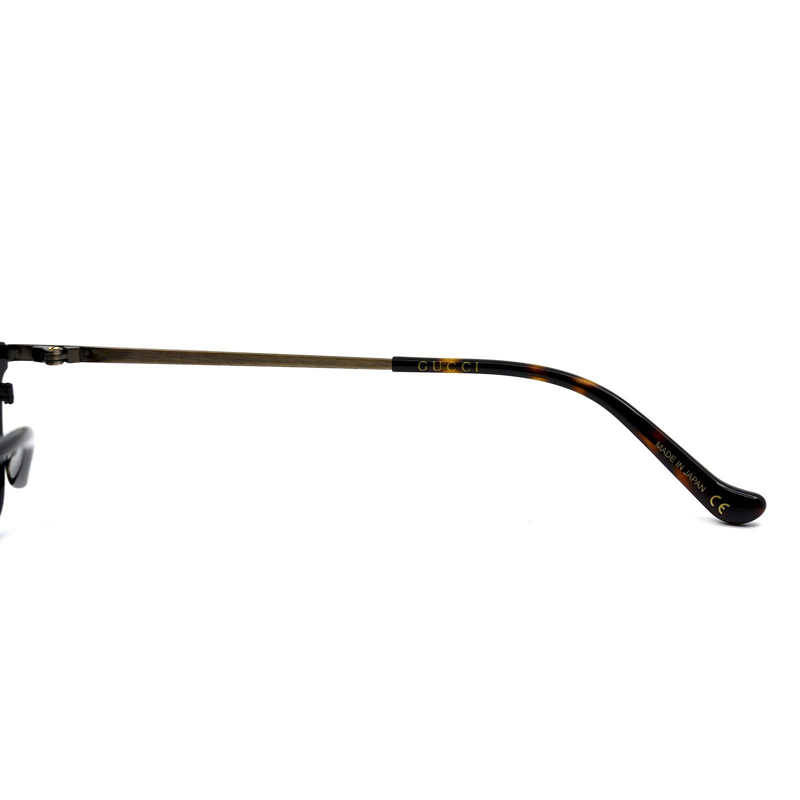 Gucci NEW GUCCI GG1130OJ 001 TITANIUM BLACK EYEGLASSES FRAME Size ONE SIZE - 9 Thumbnail