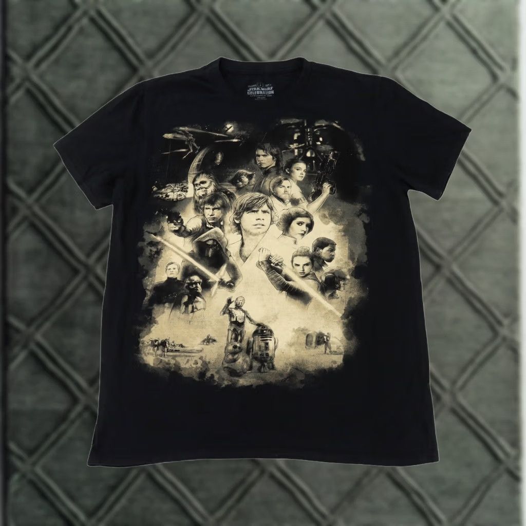 Disney Star Wars Celebration Orlando 2017 40th Anniversary Black T Shirt Men's Medium Size US M / EU 48-50 / 2 - 1 Thumbnail