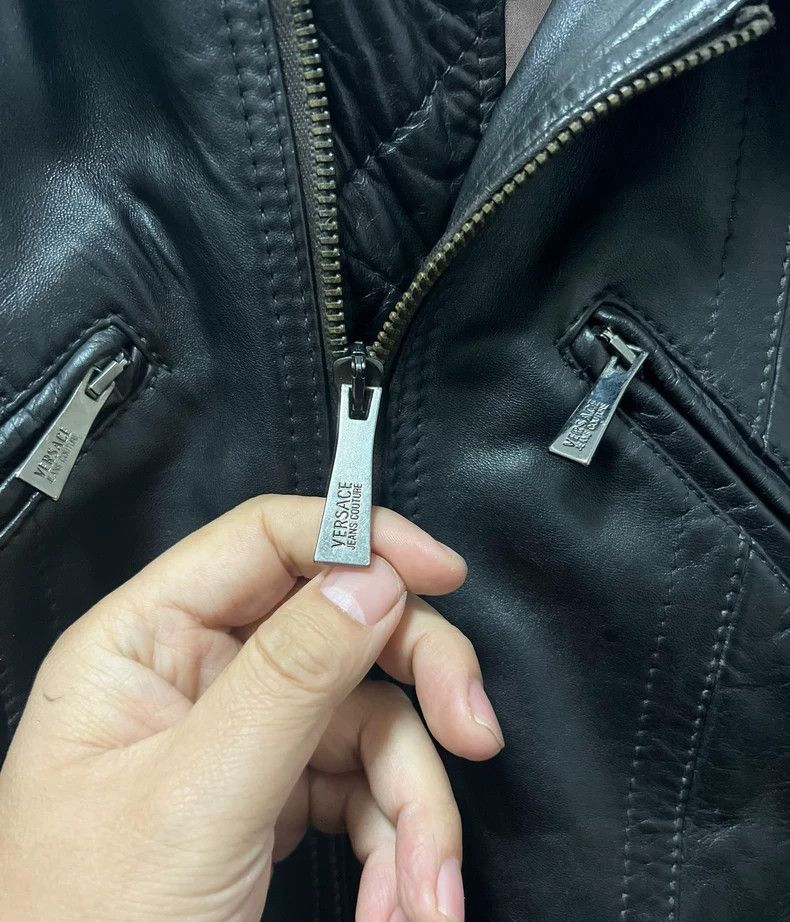 Versace Versace Genuine padded all-genuine cowhide leather jacket Size US S / EU 44-46 / 1 - 4 Thumbnail