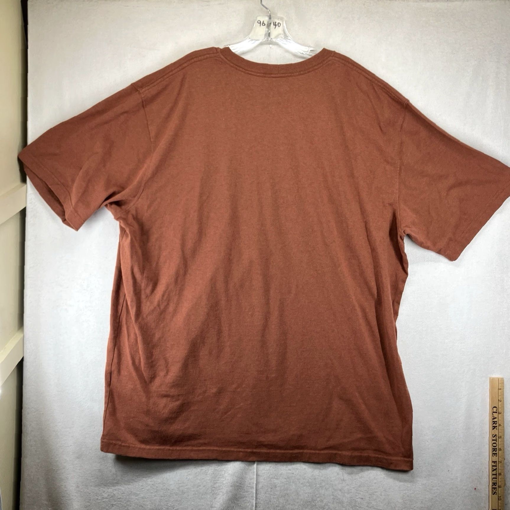 Carhartt Carhartt Mens 2XL Short Sleeve T-Shirt Rusty Orange Crew Neck Logo All Seasons Regular Fit Cotton Polyester Shirt Mens Size US XXL / EU 58 / 5 - 2 Thumbnail