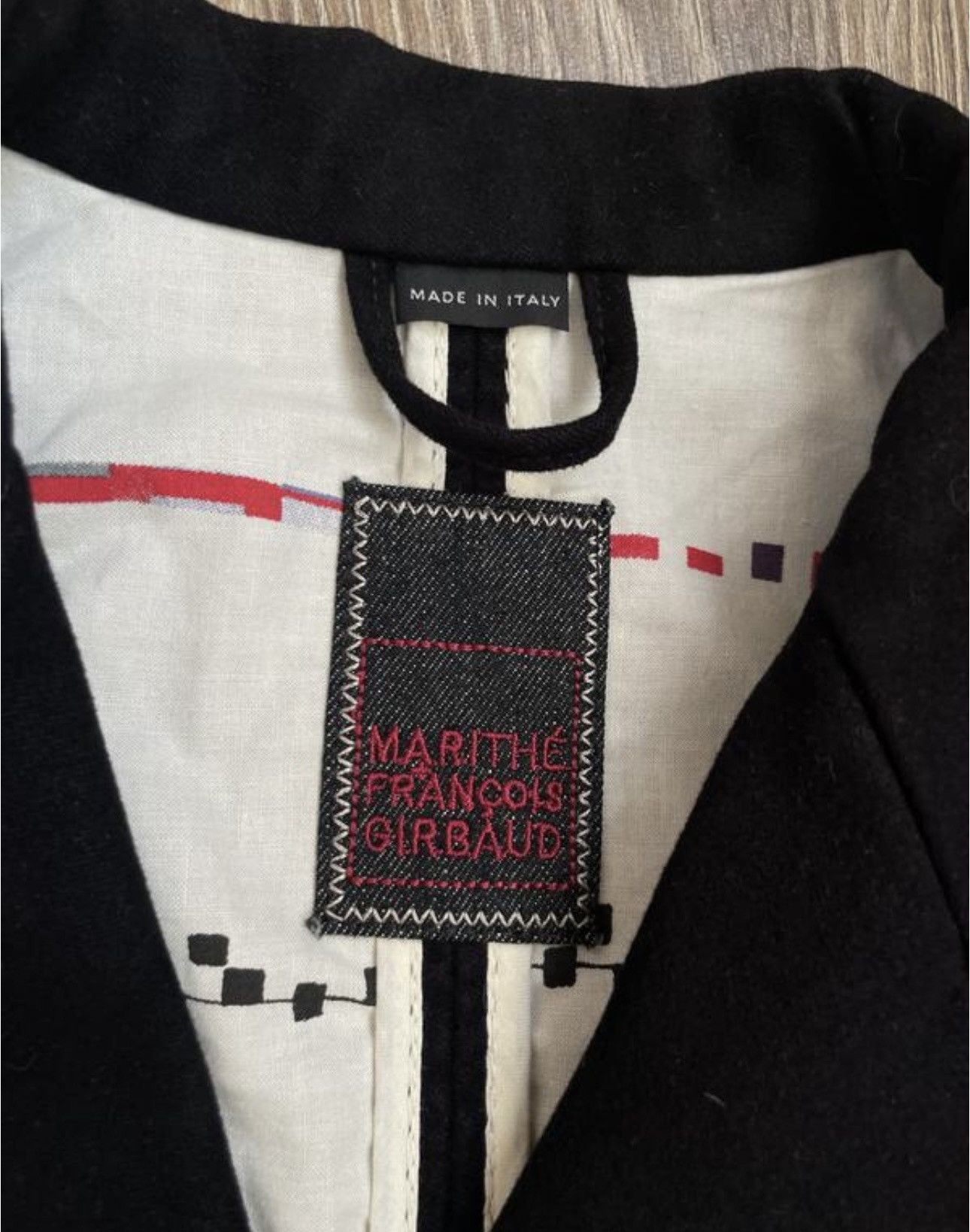 Designer × Marithe + Francois Girbaud 1980s Marithe Francois Girbaud avant garde Opium Y2K Size S / US 4 / IT 40 - 9 Thumbnail