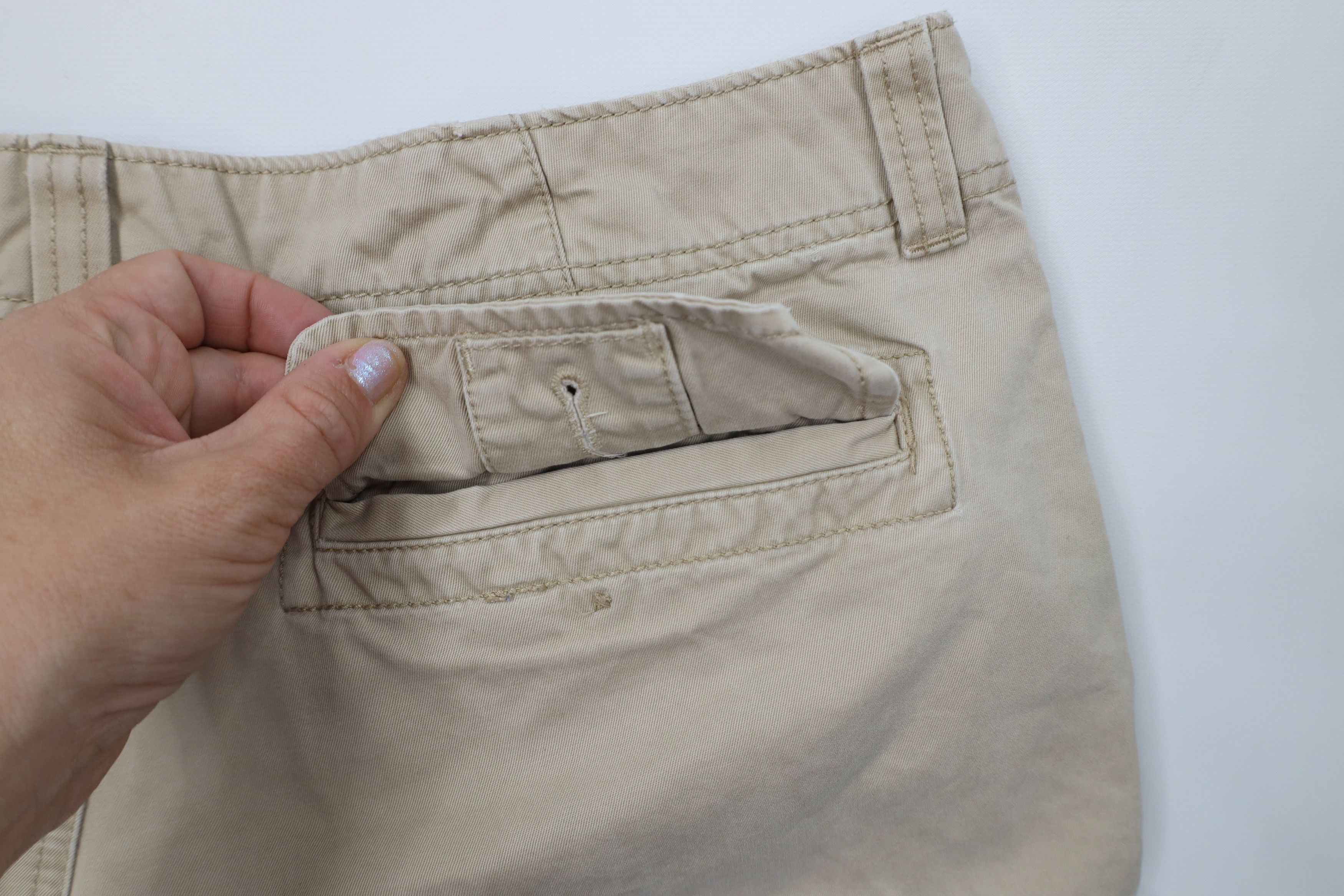 L.L. Bean Vintage LL Bean Heavyweight Wide Leg Cargo Pants Cotton Size US 36 / EU 52 - 13 Thumbnail