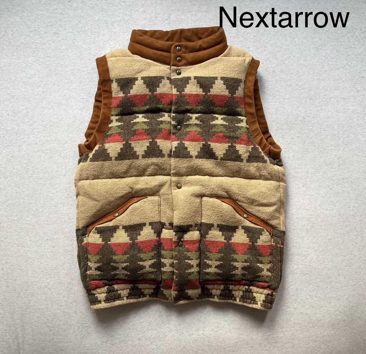 Visvim VISVIM Insulator Down Vest Flux Patchwork | Grailed