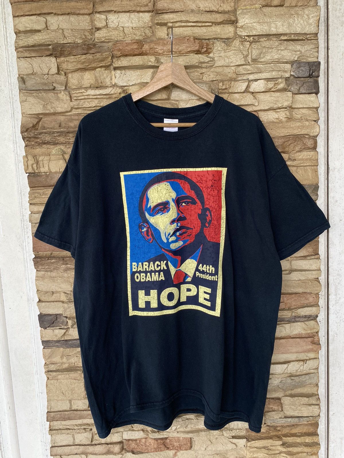 Vintage Vintage Obama Hope 44th President Tees black history Size US XL / EU 56 / 4 - 1 Thumbnail