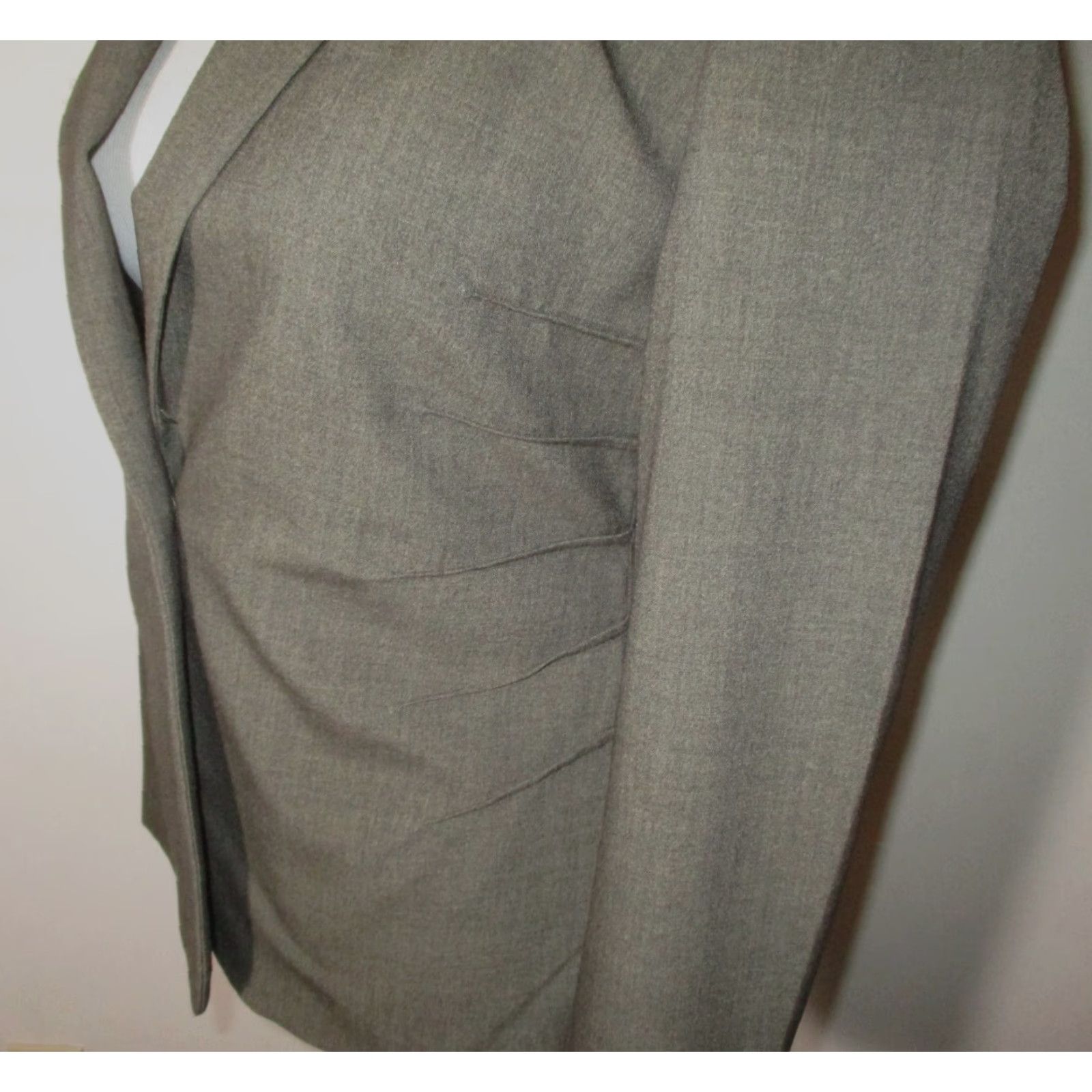 Calvin Klein VINTAGE CALVIN KLEIN Brown Rayon Jacket Women's Size 2 Size XS / US 0-2 / IT 36-38 - 4 Thumbnail