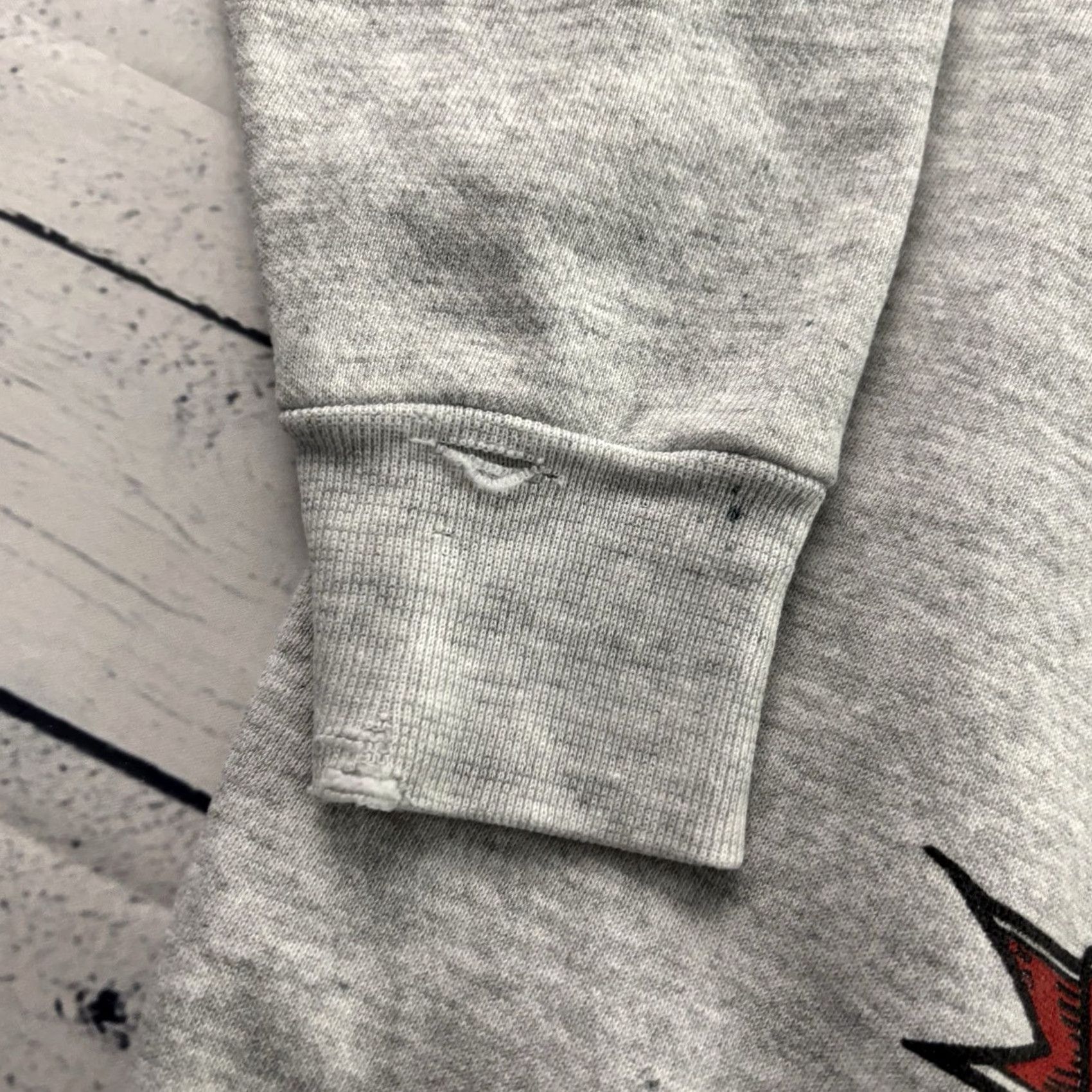 Tultex VINTAGE Tultex Ohio State Pullover Crewneck Sweatshirt Men 2XL Gray Size US XXL / EU 58 / 5 - 2 Thumbnail