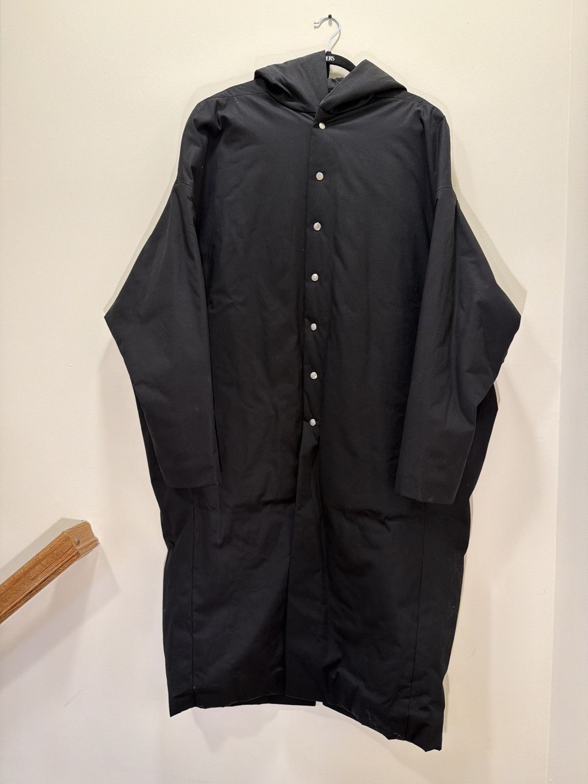 Rick Owens Rick Owens Black Peter Coat Size US M / EU 48-50 / 2 - 2 Thumbnail