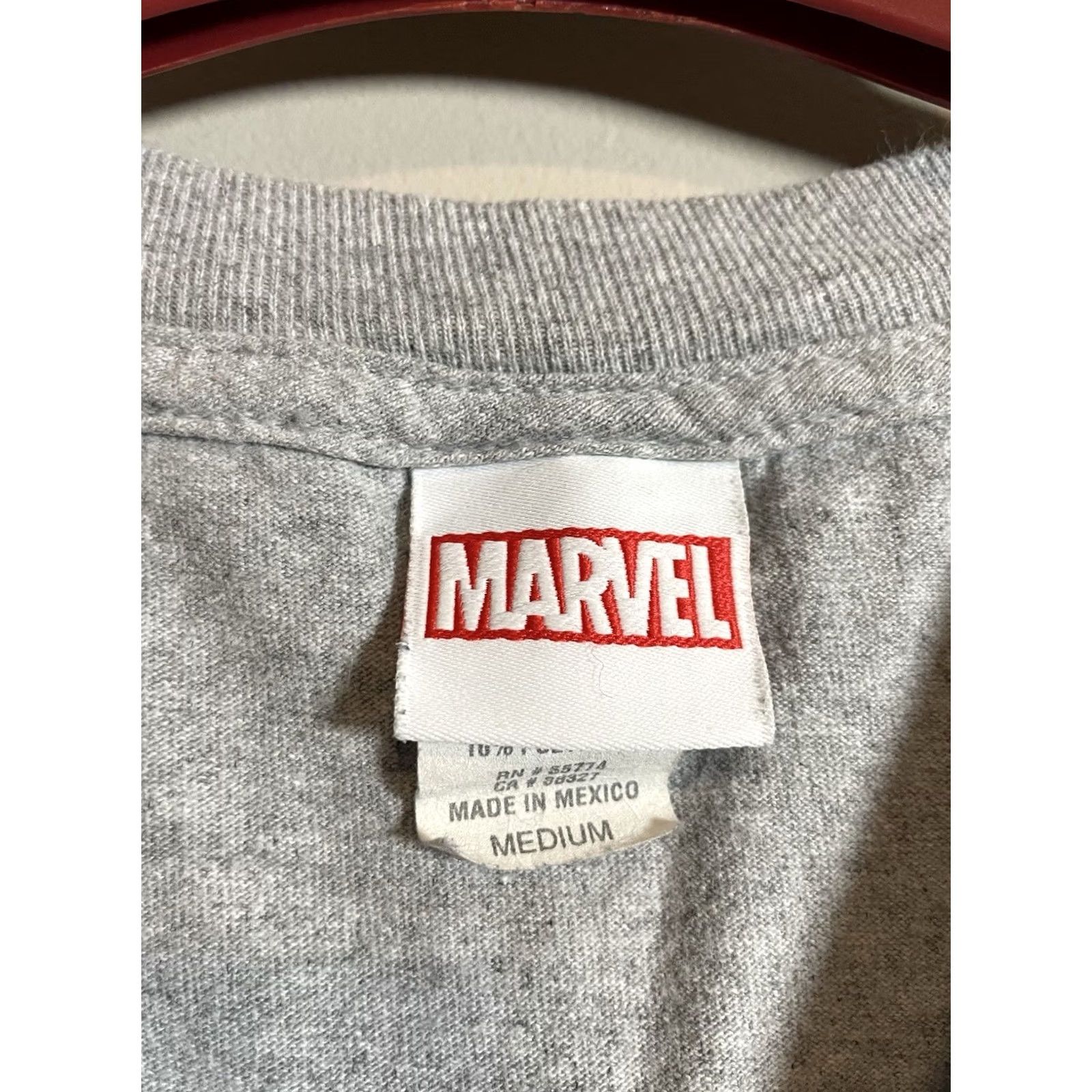 Vintage VINTAGE Marvel Spider-Man Bravery Super Hero Movie Promo Shirt M Men Gray 90s, Shirt Mens Spider-Man Size US M / EU 48-50 / 2 - 4 Thumbnail