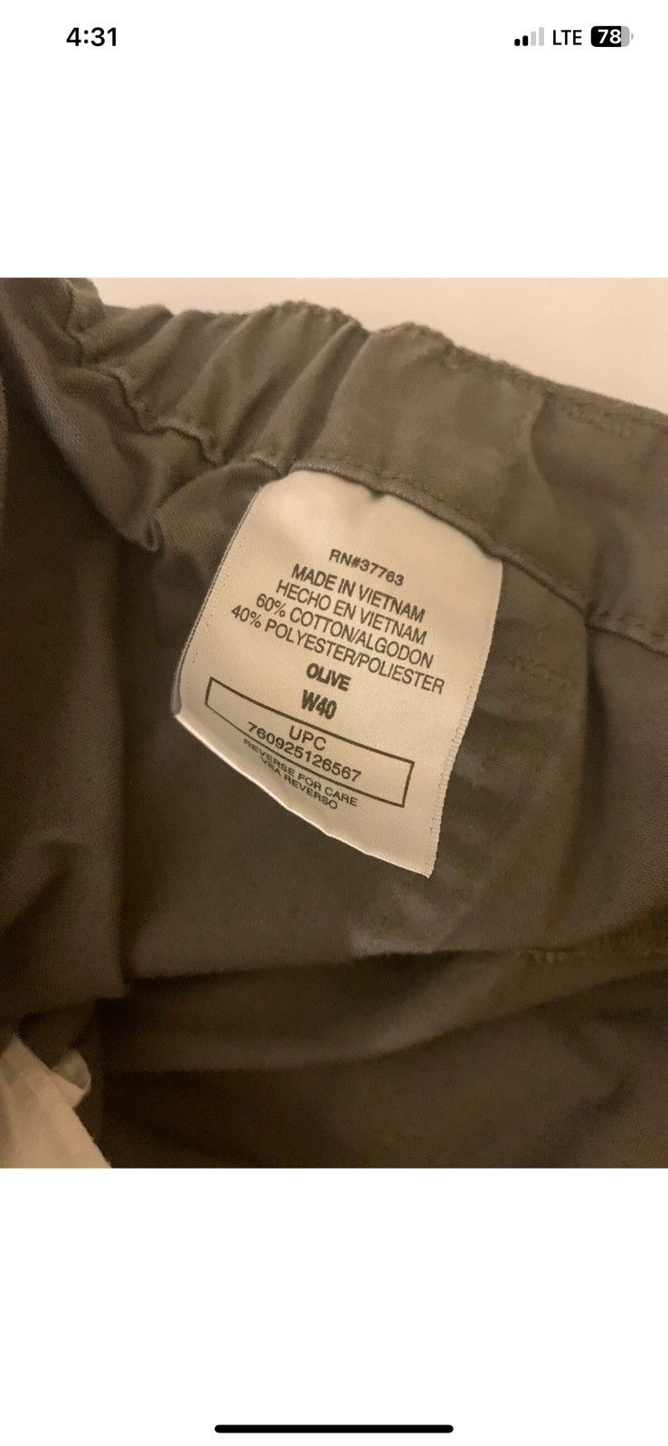 Savane Savane shorts cargo mens sz 40 green Size US 40 / EU 56 - 5 Thumbnail