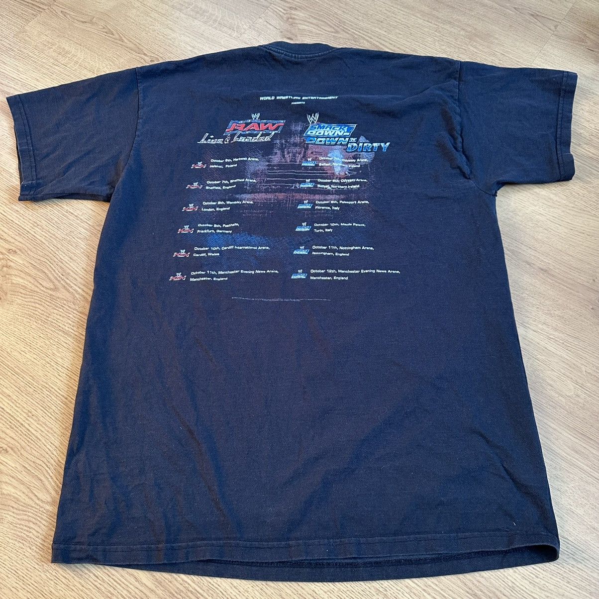 Vintage Vintage WWE T Shirt Size US L / EU 52-54 / 3 - 6 Thumbnail