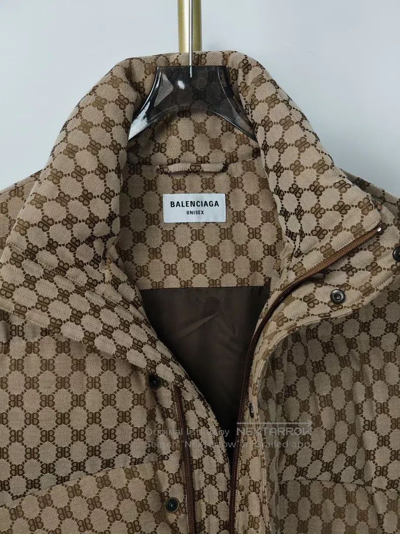 Balenciaga Balenciaga Printed Puffer Vest Size XS / US 0-2 / IT 36-38 - 4 Thumbnail