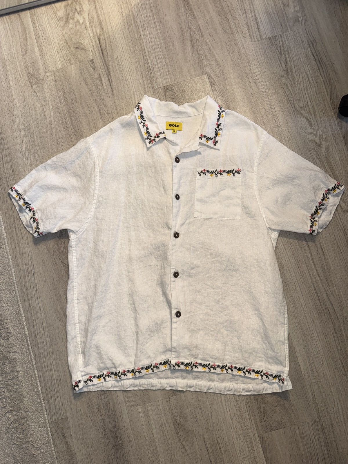 Golf Wang Golf Wang Garden Linen Shirt XL Size US XL / EU 56 / 4 - 1 Thumbnail