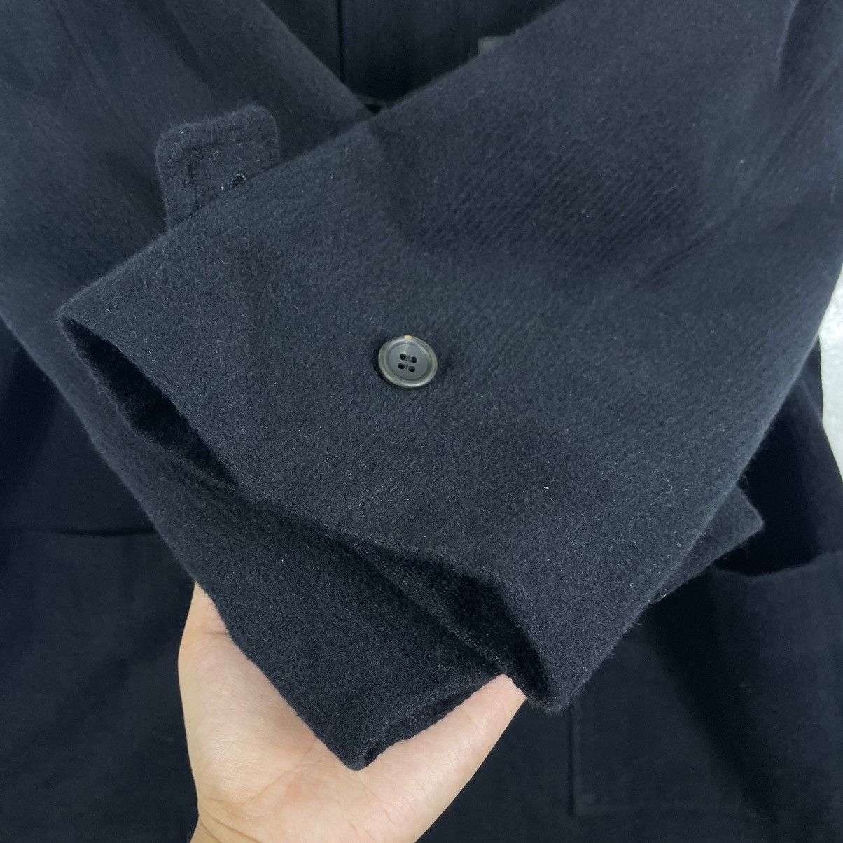 Paul Smith 💥PAUL SMITH TOGGLE WOOL LONG COAT JACKET Size US L / EU 52-54 / 3 - 8 Thumbnail