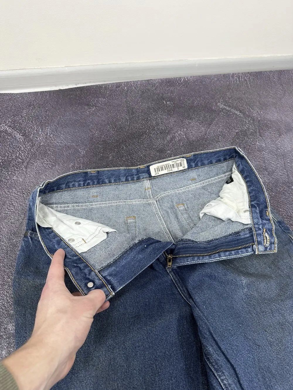 Carhartt Vintage Carhartt USA Stone Washed Faded Opium Y2K Work Jeans Size US 32 / EU 48 - 18 Thumbnail