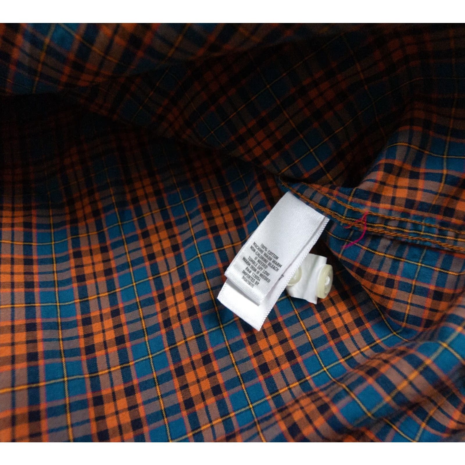 Bonobos Bonobos Shirt Mens Large Button-Down Long Sleeve Standard Fit Business Dress - Multicolor Cotton Size 42R - 6 Thumbnail