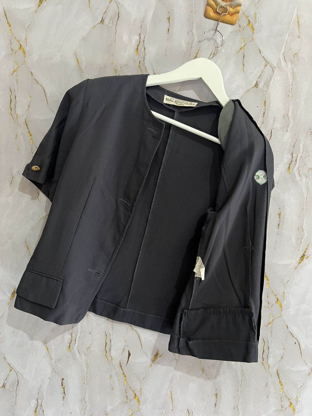 Balenciaga BALENCIAGA PARIS SHIRT BUTTON UP Size S / US 4 / IT 40 - 9 Thumbnail