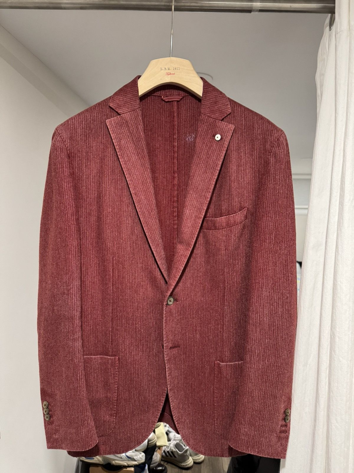 L.B.M. 1911 LBM 1911 Sports Jacket - Washed Red Size 40R - 1 Thumbnail