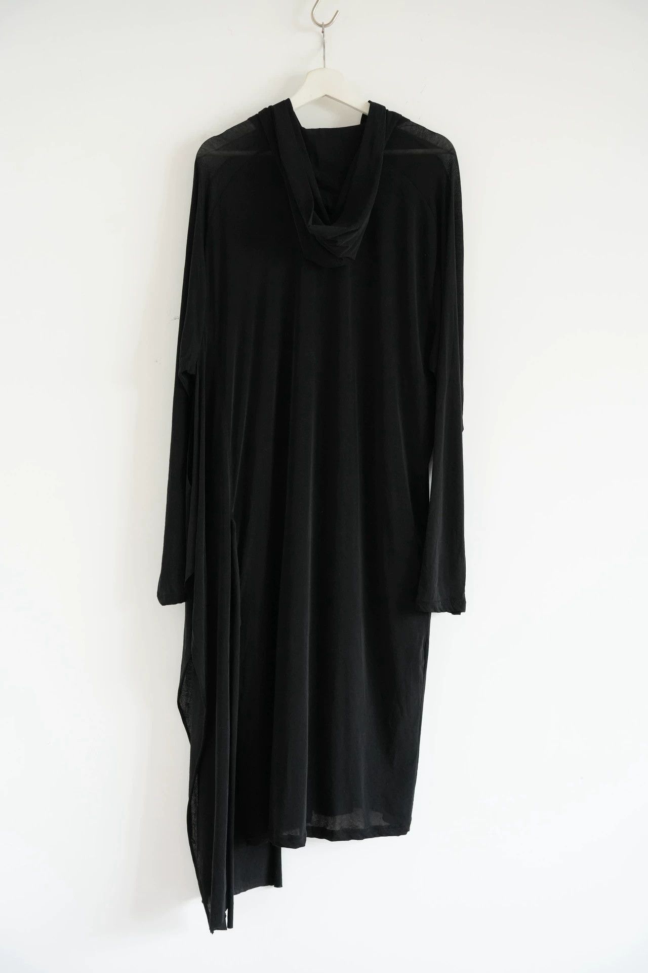 Yohji Yamamoto Yohji Yamamoto 24SS Mens Asym Hooded Long Cardigan Size US L / EU 52-54 / 3 - 2 Thumbnail