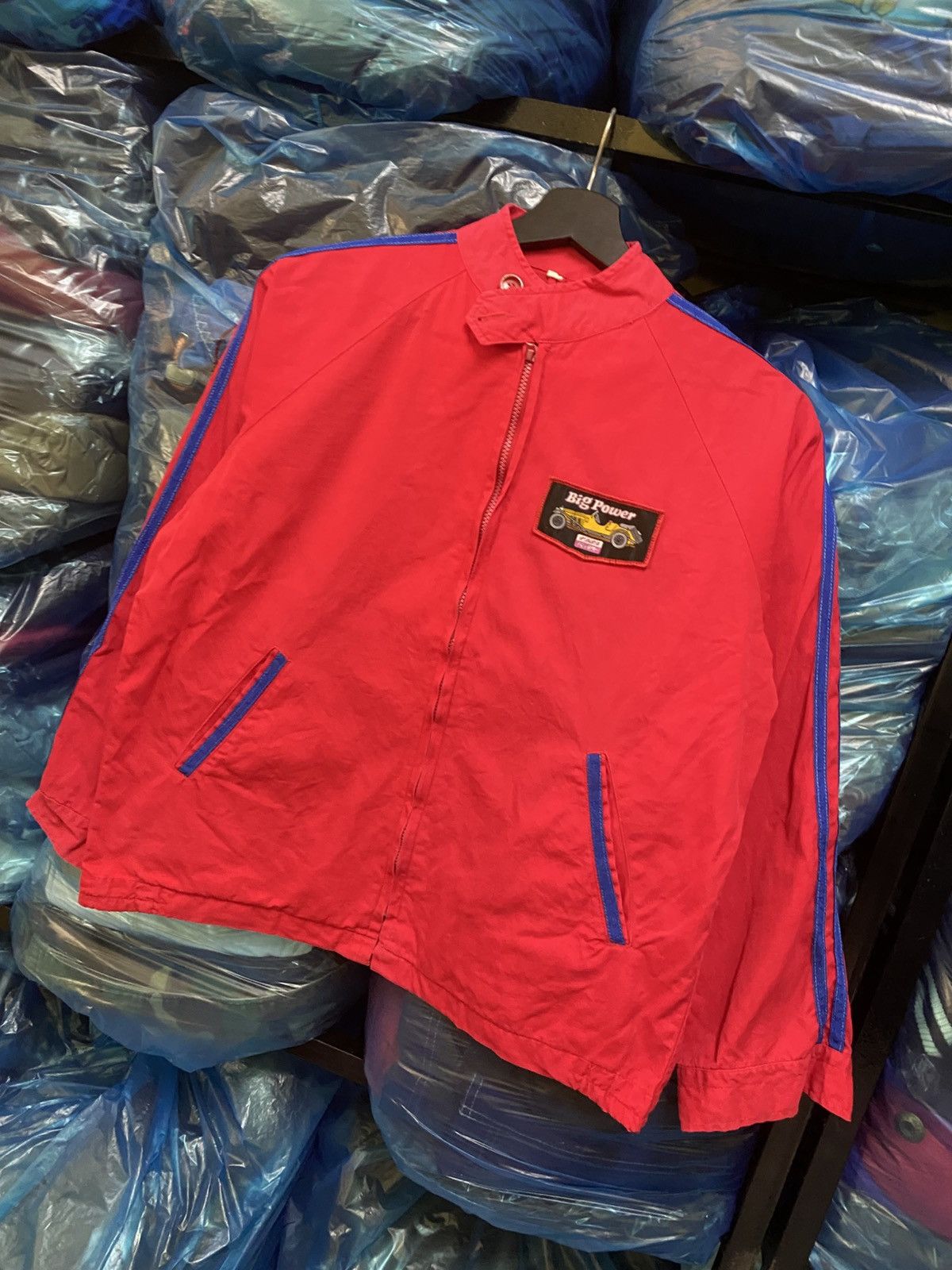 Vintage Vintage Racing Team Windbreaker - “Big Power” Patch Size US S / EU 44-46 / 1 - 2 Thumbnail