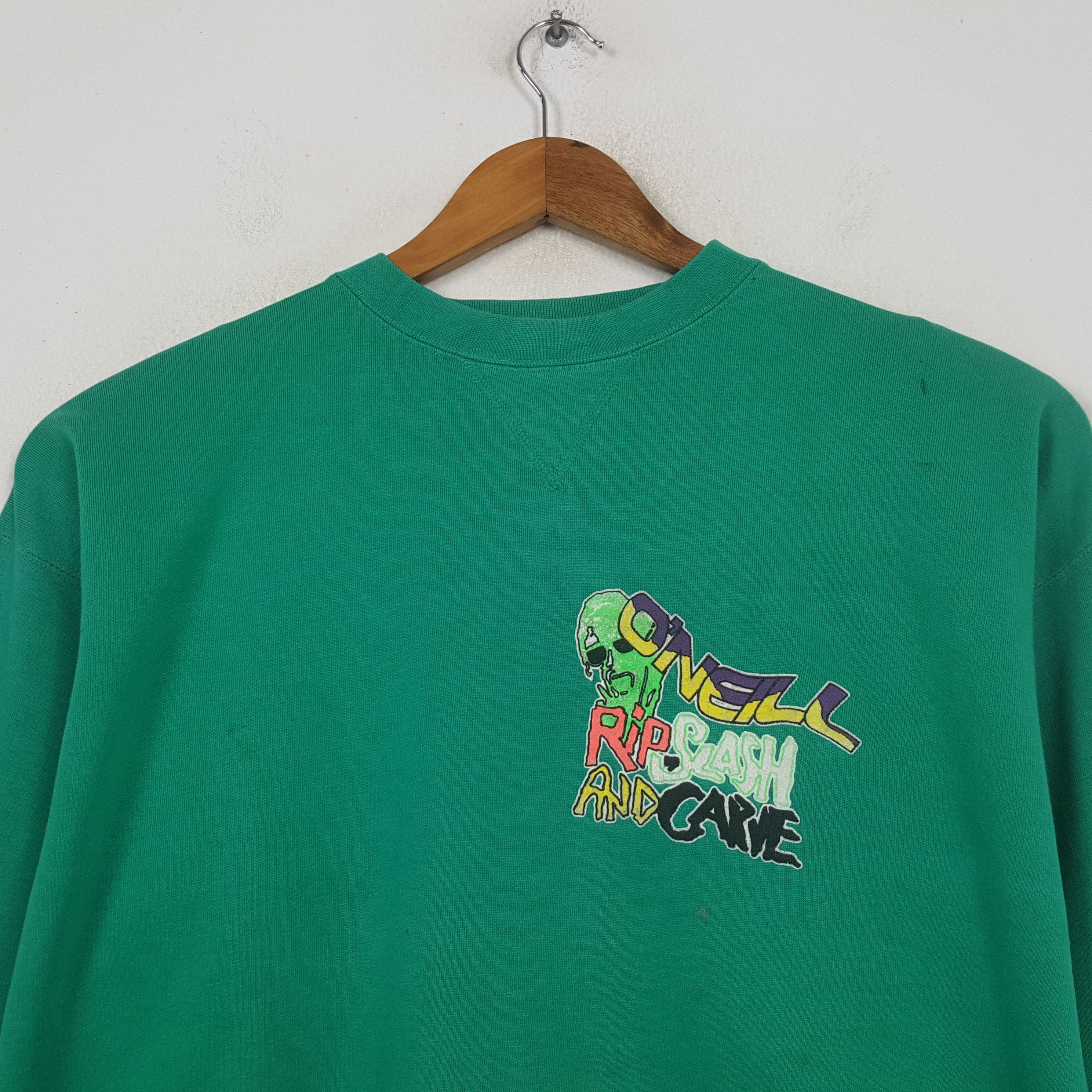 O'Neill Vintage Oneill Surfing Style Brand Sweatshirt RR1 Size US L / EU 52-54 / 3 - 4 Thumbnail