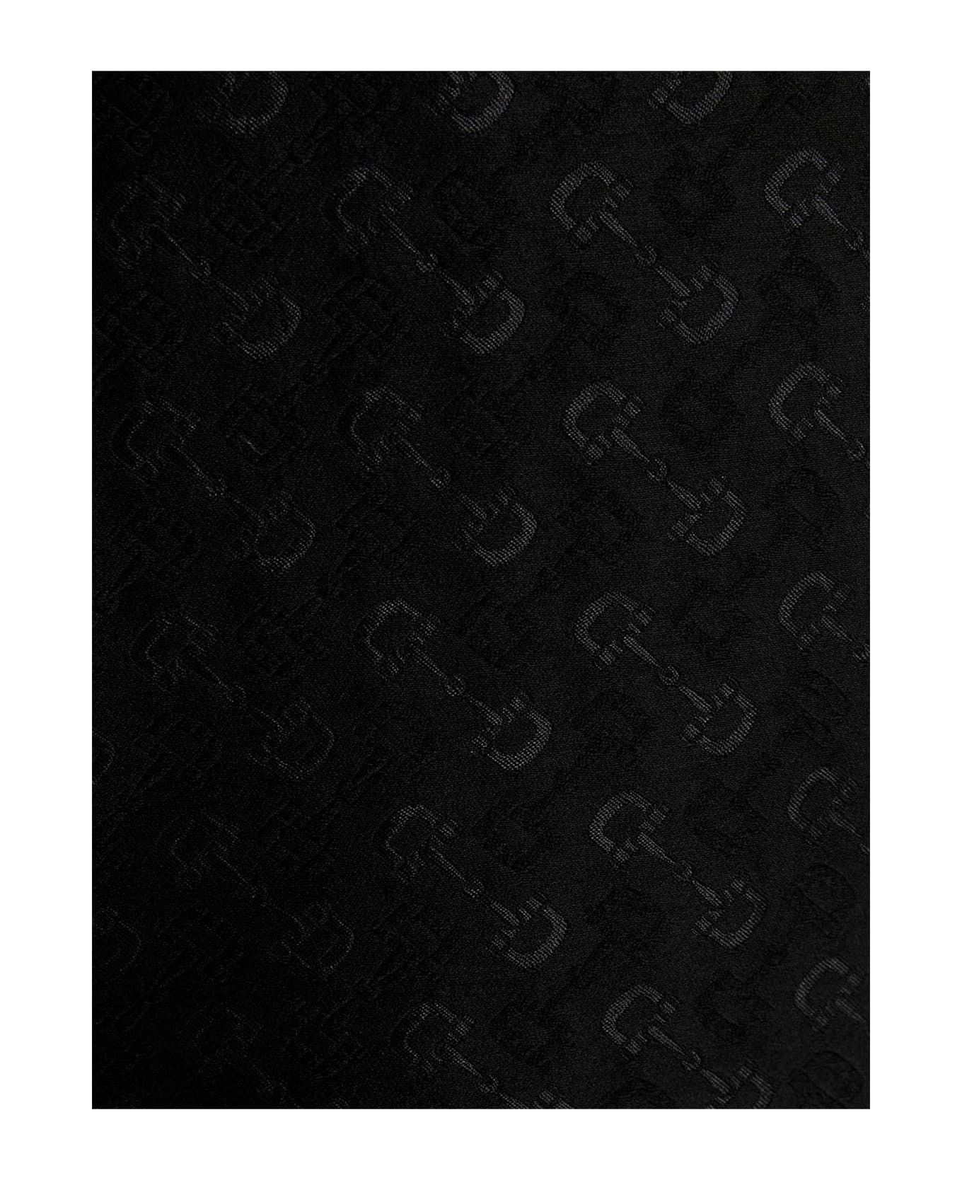 Gucci o1loc1c0226 720965 Wool Silk Horsebit Skinny Pant in Black Size US 28 / EU 44 - 5 Thumbnail