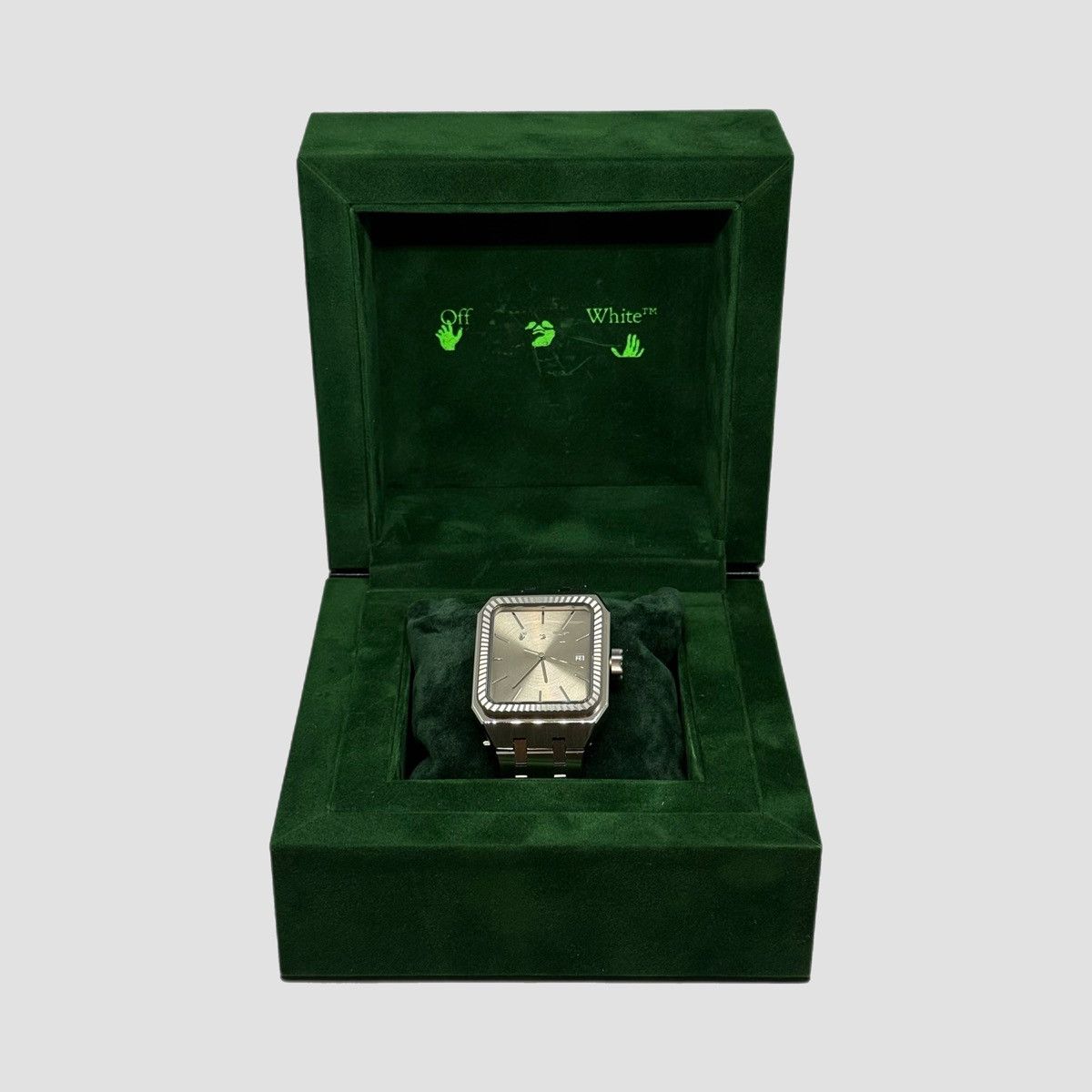 Off-White Off-White Square Frame Automatic Watch Size ONE SIZE - 12 Thumbnail