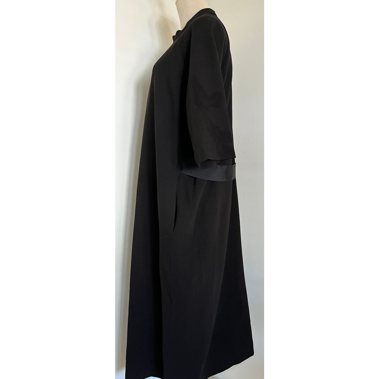 Henrik Vibskov RARE RUNWAY FALL 2016 HENRIK VIBSKOV BLACK DRESS – LOOK 29 Size S / US 4 / IT 40 - 8 Thumbnail