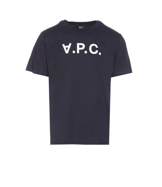 A.P.C. A.P.C. Men T-Shirts COHBM M26384 TIQ Blue Size US XXL / EU 58 / 5 - 1 Thumbnail