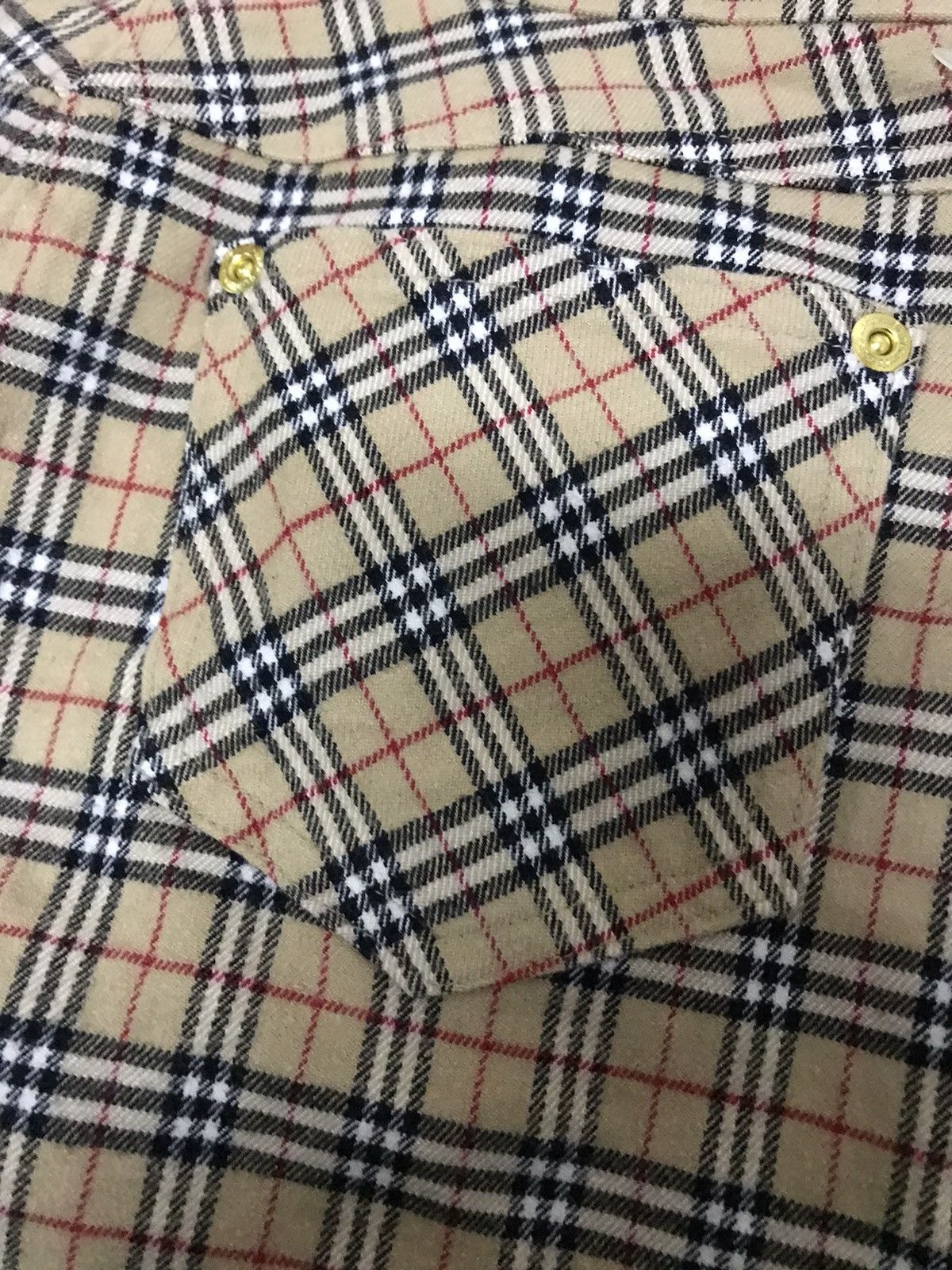 Burberry Vintage Burberry Nova Check Flared Pants Size US 28 / EU 44 - 11 Thumbnail