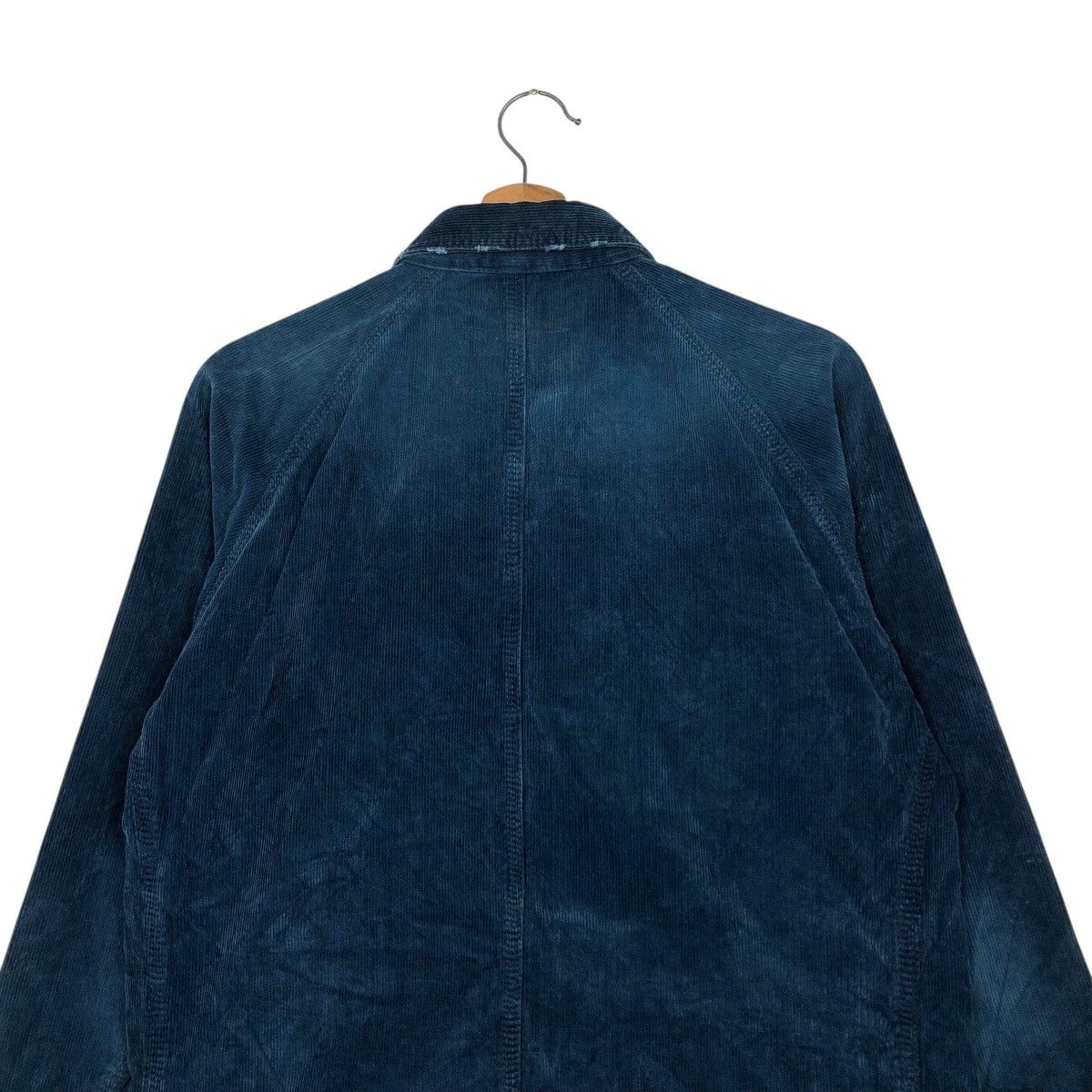 Japanese Brand 📌Rich Blue Indigo Chore Work Jacket Poober Issey Miyake Size US S / EU 44-46 / 1 - 10 Thumbnail