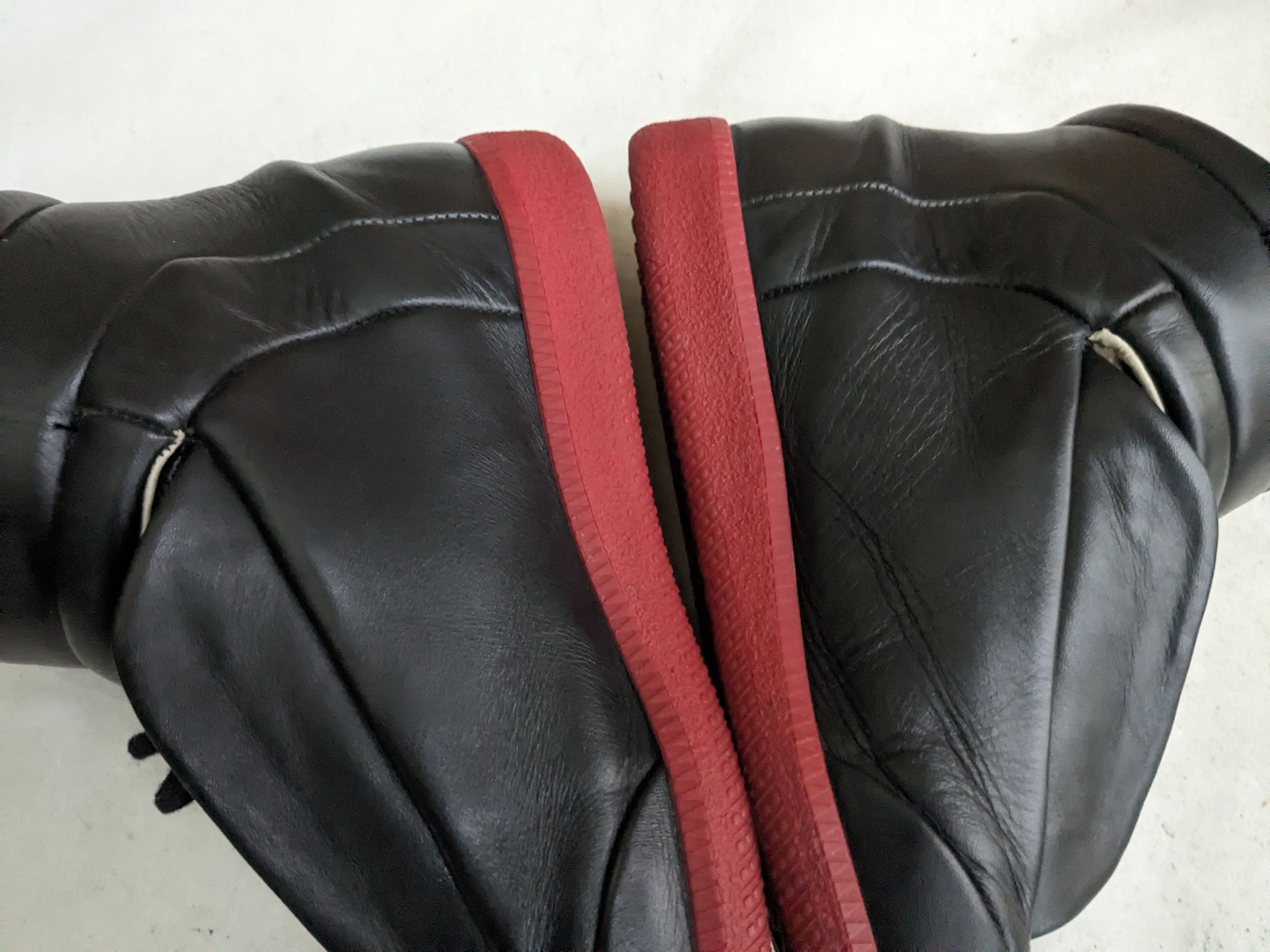 Maison Margiela Maison Margiela Future Black Red 7 40 High Tops Leather Size US 7 / EU 40 - 13 Thumbnail