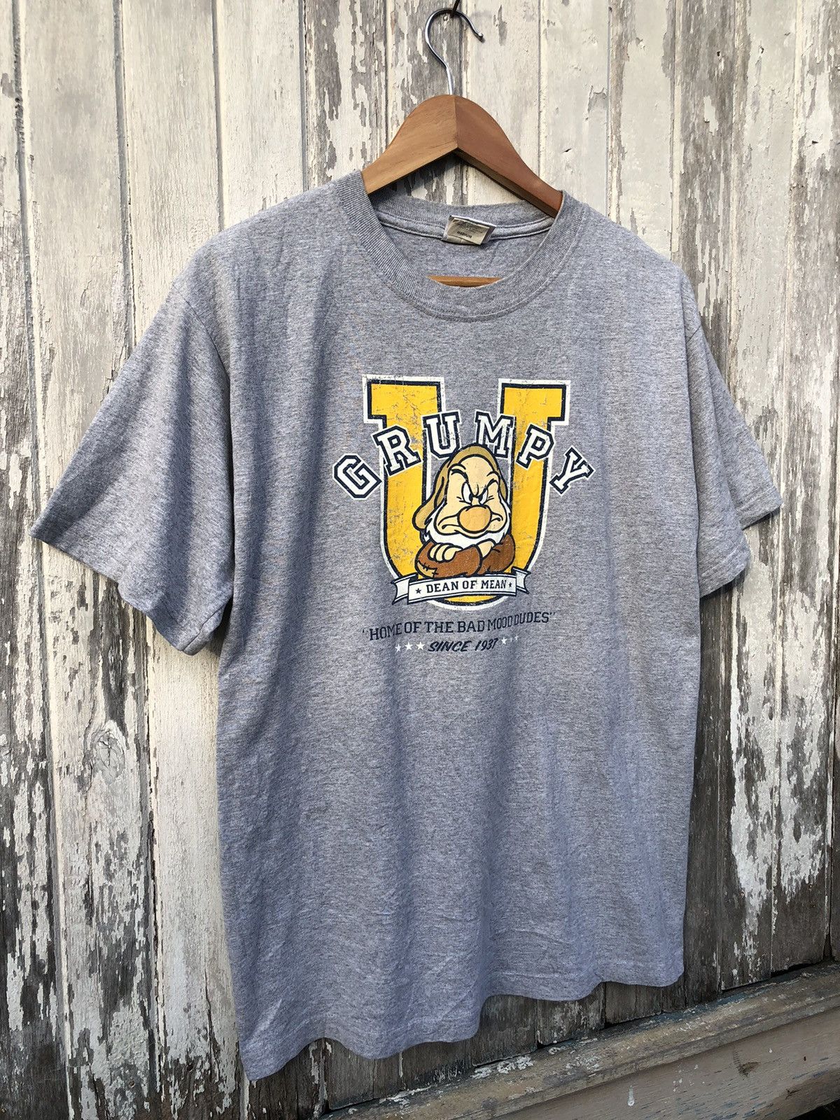 Disney × Japanese Brand × Vintage Vintage Y2K University Of Grumpy Disney Tshirt Size US L / EU 52-54 / 3 - 3 Thumbnail