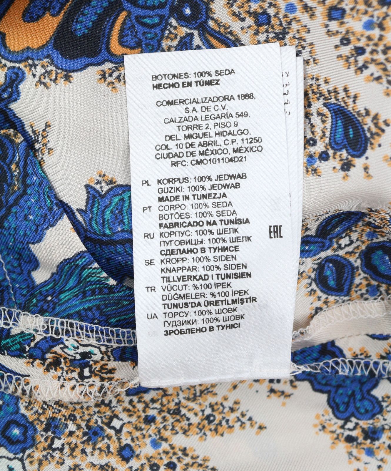 Sandro CARNA 36 S Silk Flower Print Long Sleeve Midi 88491 Size S / US 4 / IT 40 - 13 Thumbnail