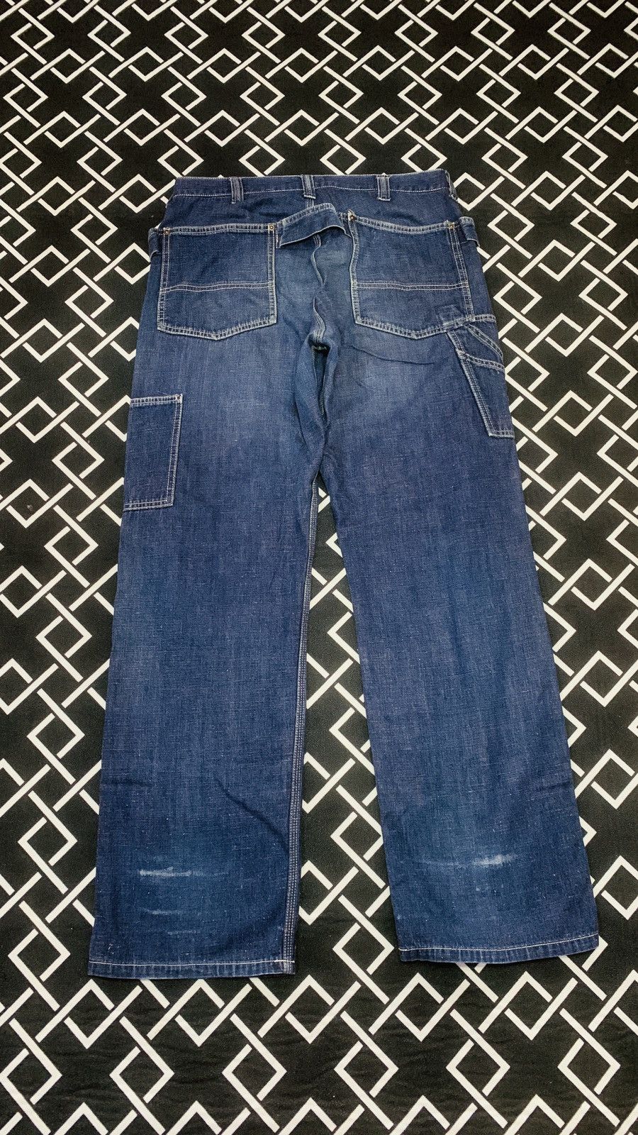 Needles Vtg Rare Nepenthes Carpenter Double Knee Pants Size US 32 / EU 48 - 5 Thumbnail