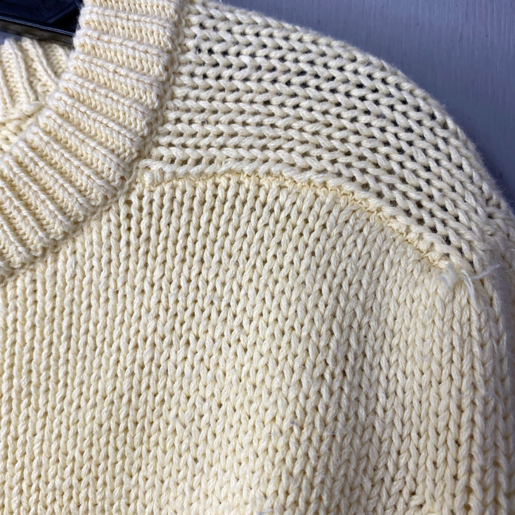 Eddie Bauer VINTAGE Eddie Bauer Fishermans Knit Mens Sweater Medium Tall Yellow 22x28 Size US M / EU 48-50 / 2 - 5 Thumbnail