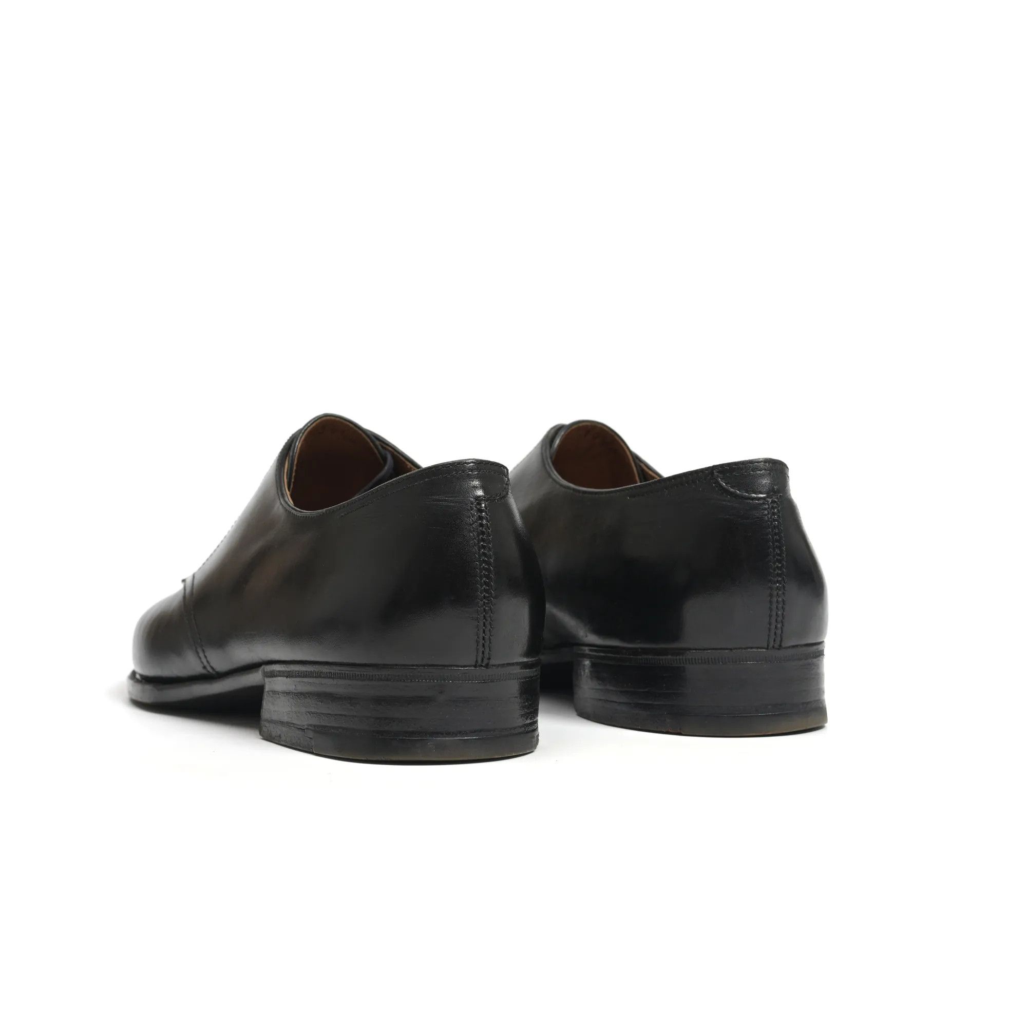 John Lobb JOHN LOBB PARIS bespoke black derby (8 UK) Size US 8.5 / EU 41-42 - 4 Thumbnail
