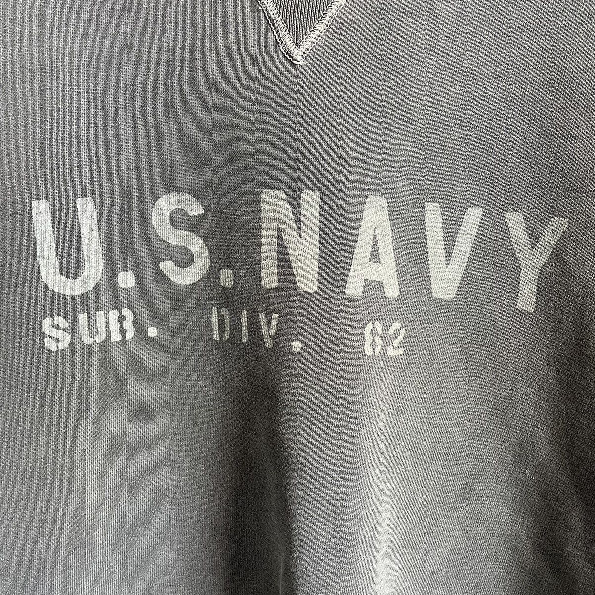 Vintage Vintage Distressed US Navy Sub Div 82 crewneck Size US L / EU 52-54 / 3 - 3 Thumbnail