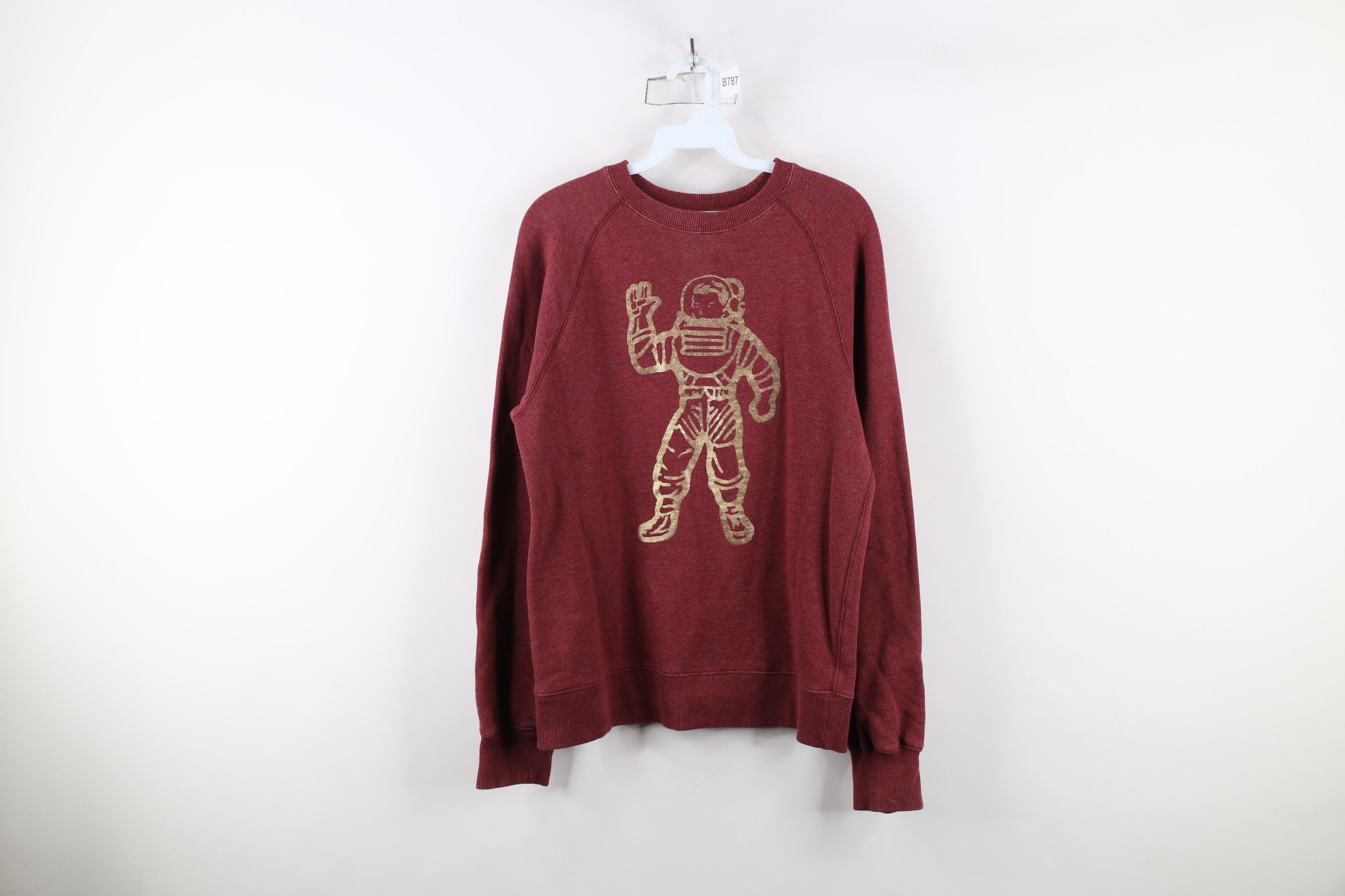 Billionaire Boys Club × Vintage Billionaire Boys Club BBC Space Man French Terry Sweatshirt Size US S / EU 44-46 / 1 - 1 Thumbnail