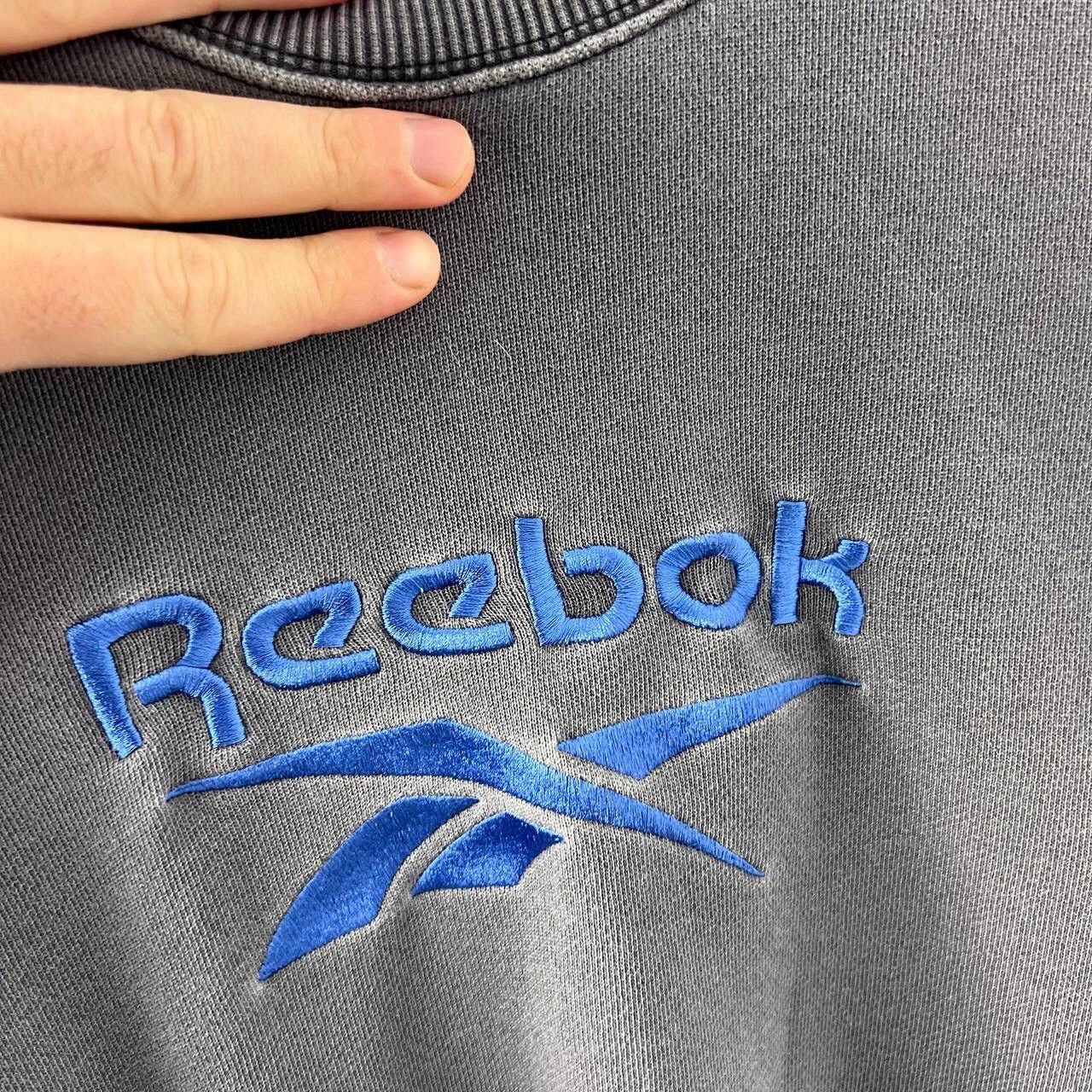 Reebok Reebok Sweatshirt Big Logo Faded Boxy Fit Size US M / EU 48-50 / 2 - 3 Thumbnail