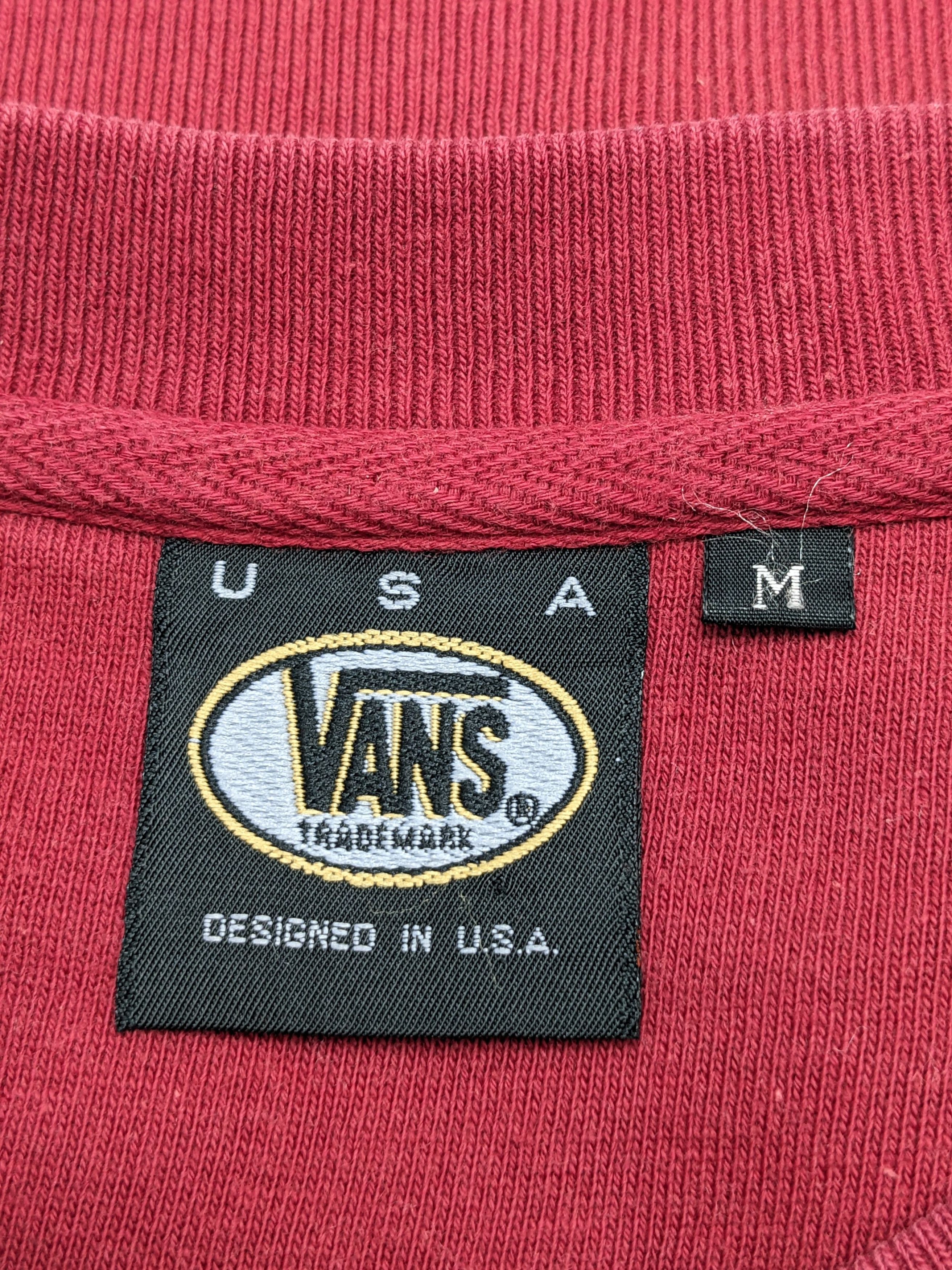 Vans VINTAGE VANS SKATEGANG STREETWEAR SWEATSHIRT Size US M / EU 48-50 / 2 - 12 Thumbnail